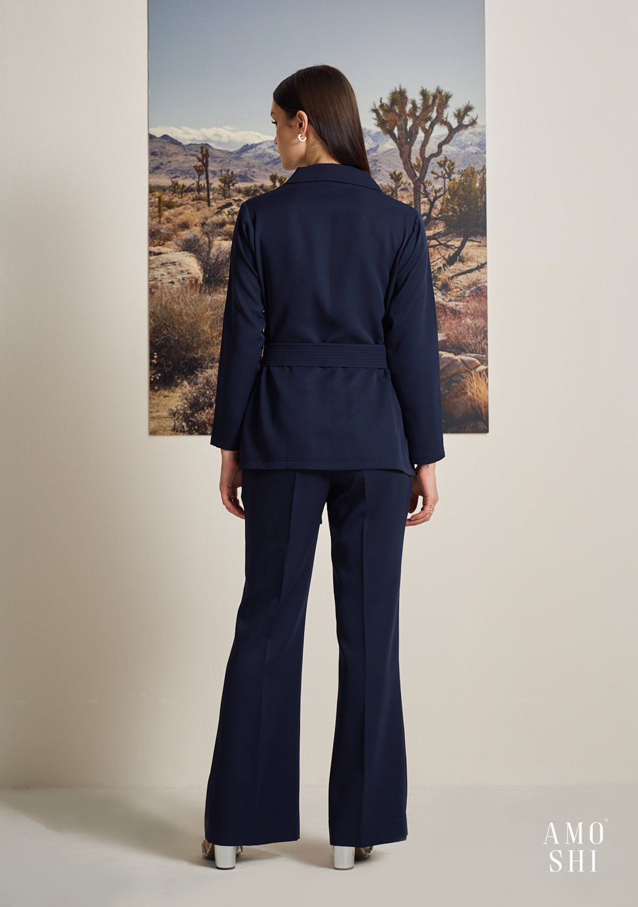 Perry Co-ord Set (Navy)