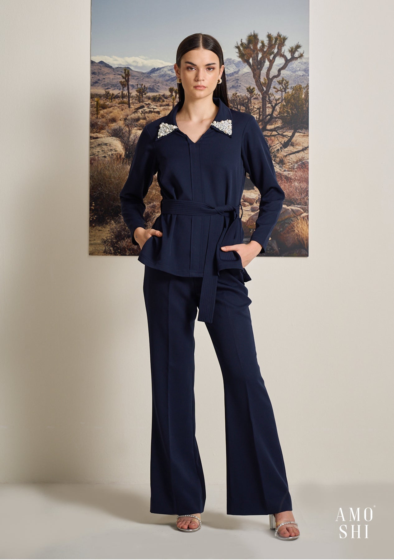 Perry Top (Navy)