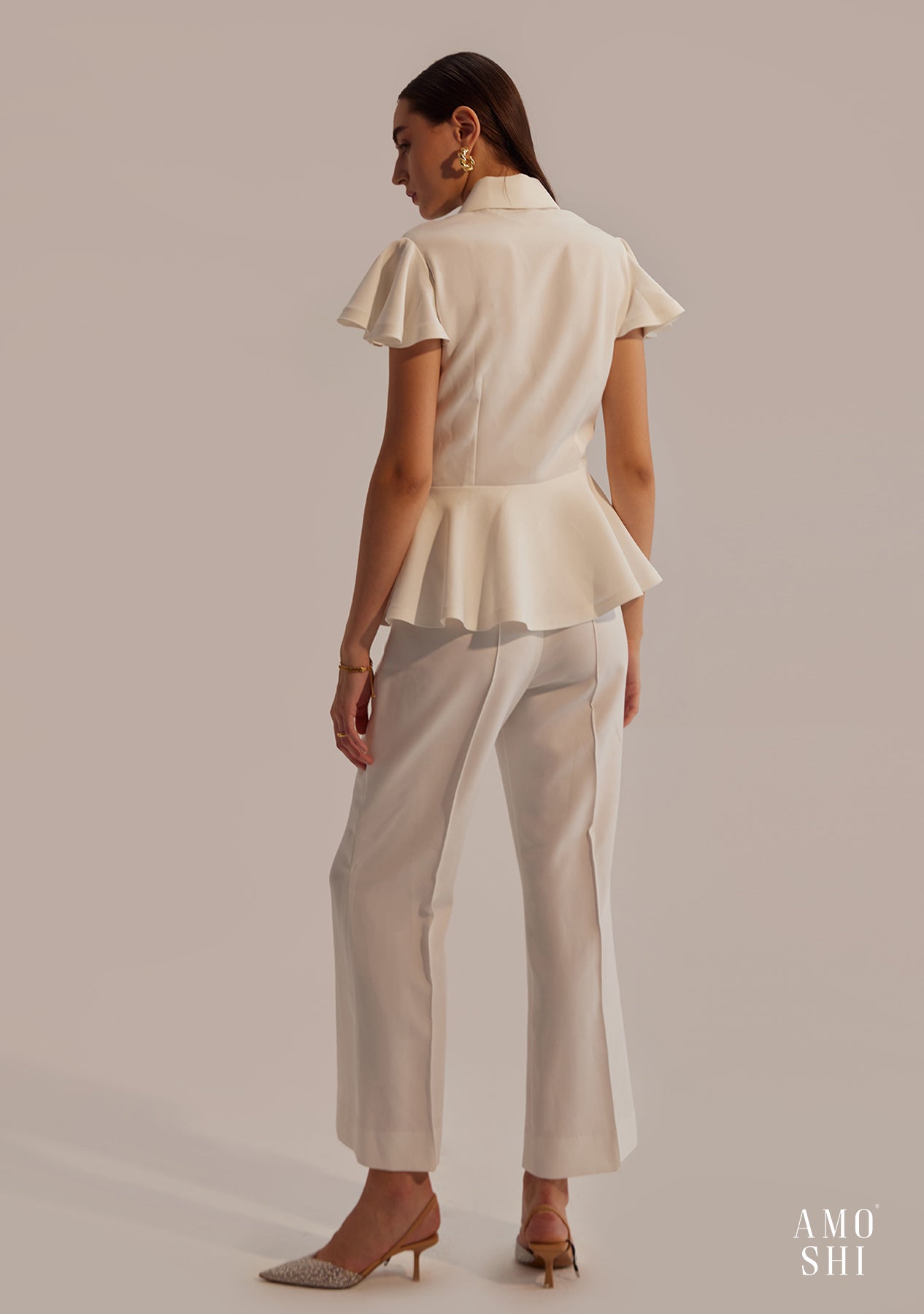 Paola Co-ord Set (White)