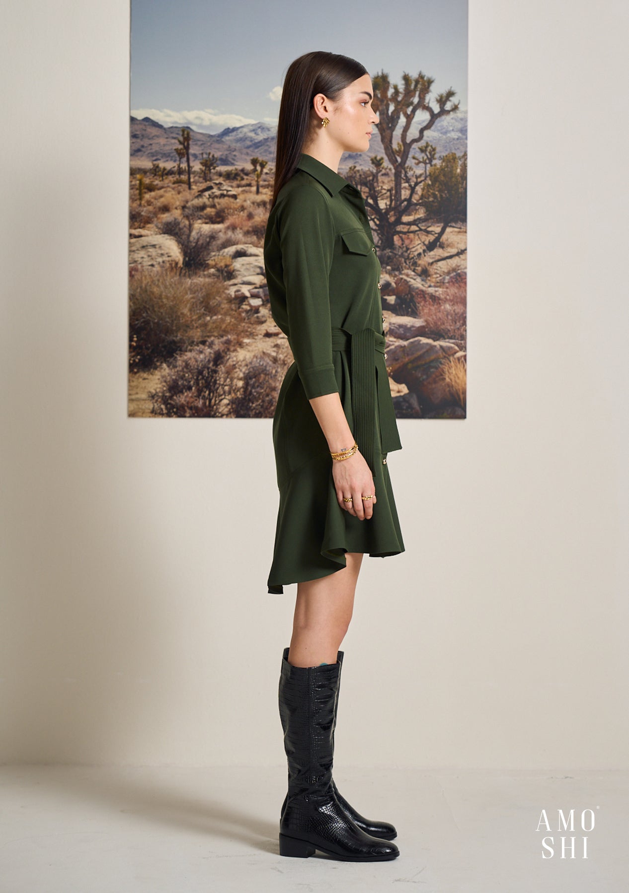 Sadie Dress (Olive)