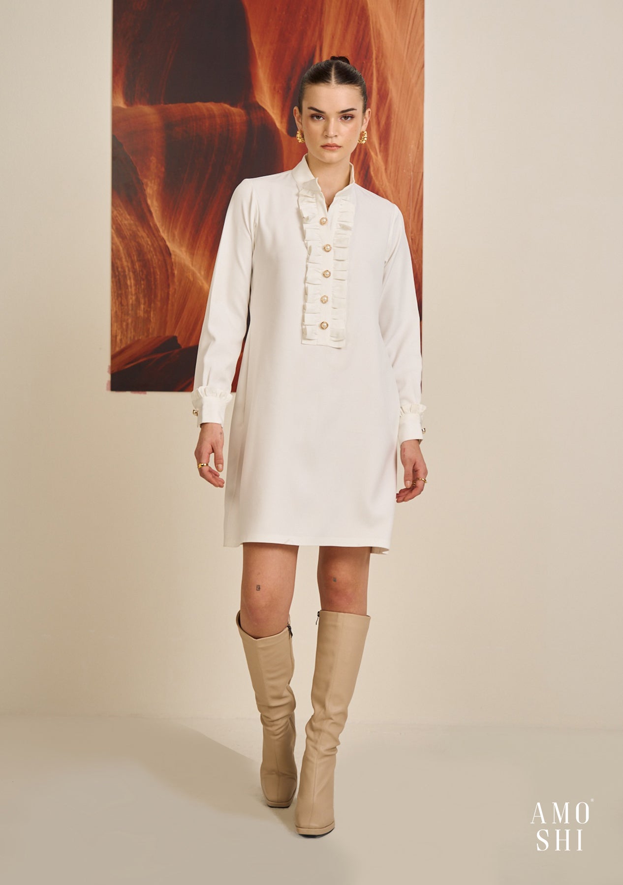 Frilla Dress (White)