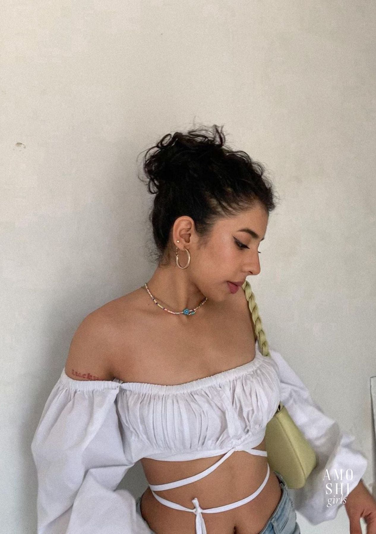 Taylor Top (White) As seen on Aditi Bagade