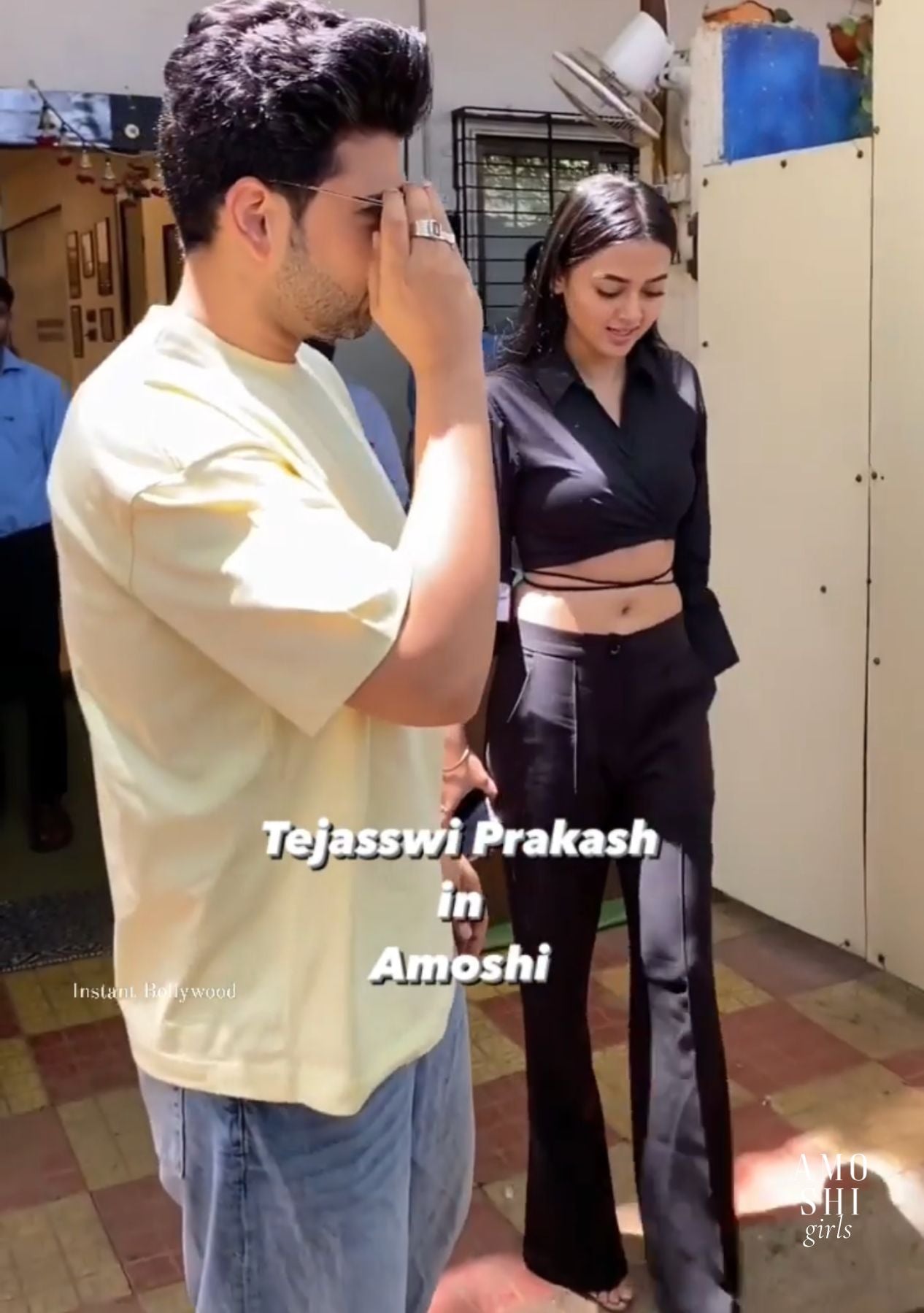 Tejasswi Prakash As seen in our Maddie Co-ord Set (Black)