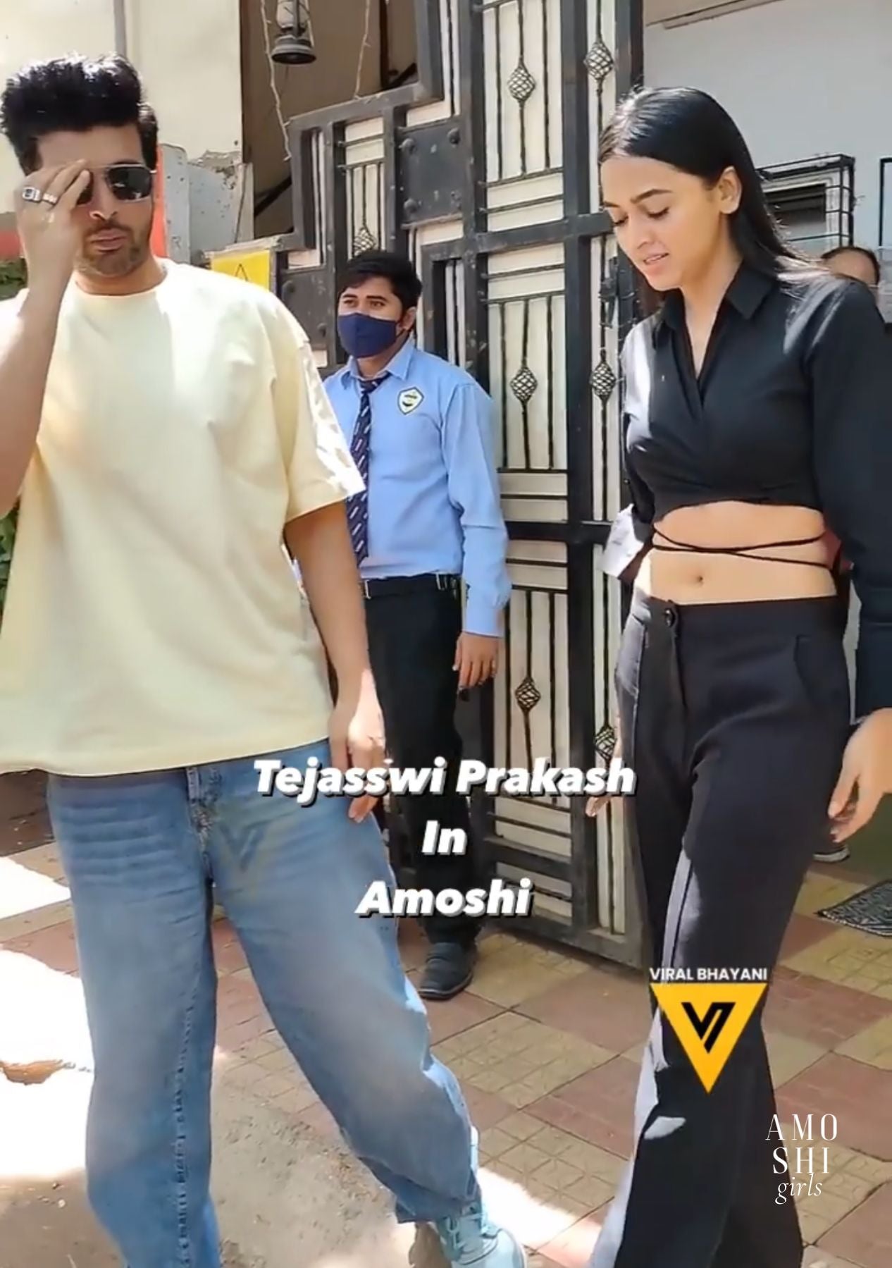 Tejasswi Prakash As seen in our Maddie Co-ord Set (Black)