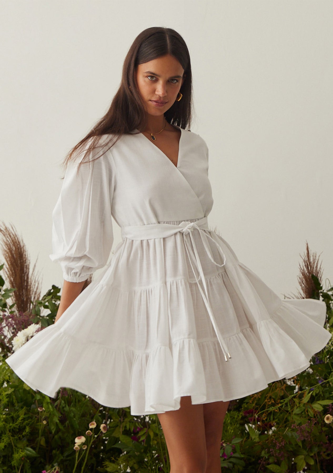 Emma Dress (White)