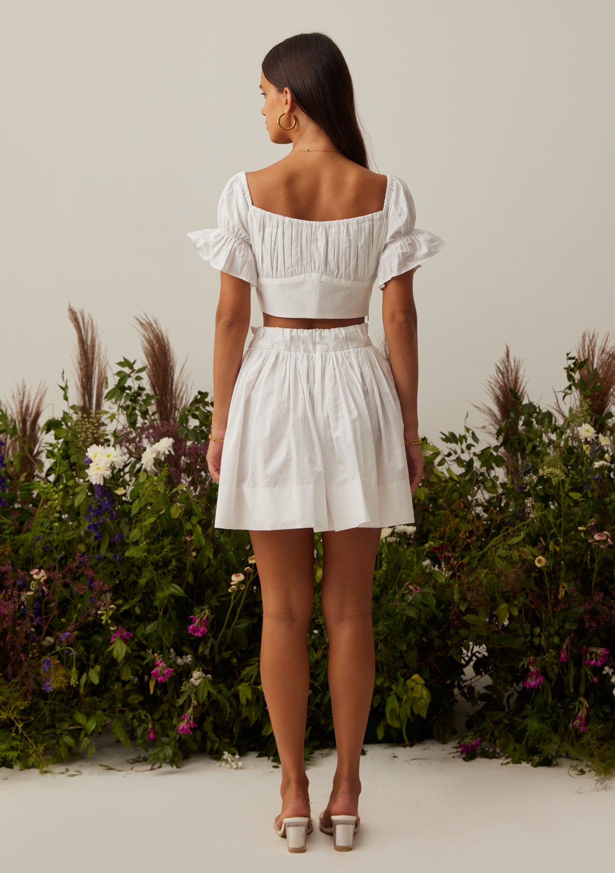 Felicity Co-ord Set (White)