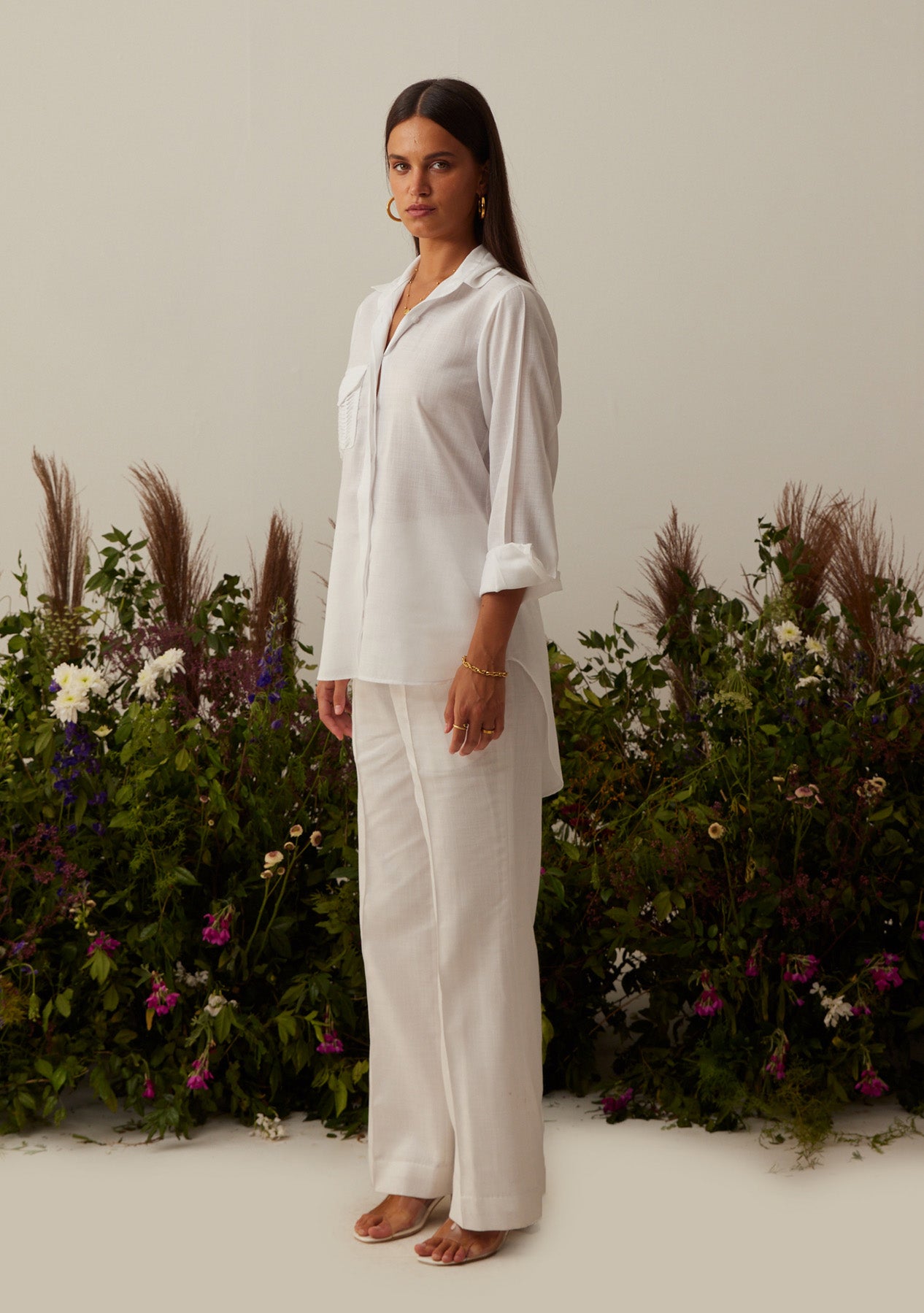 Moma Co-ord Set (White)