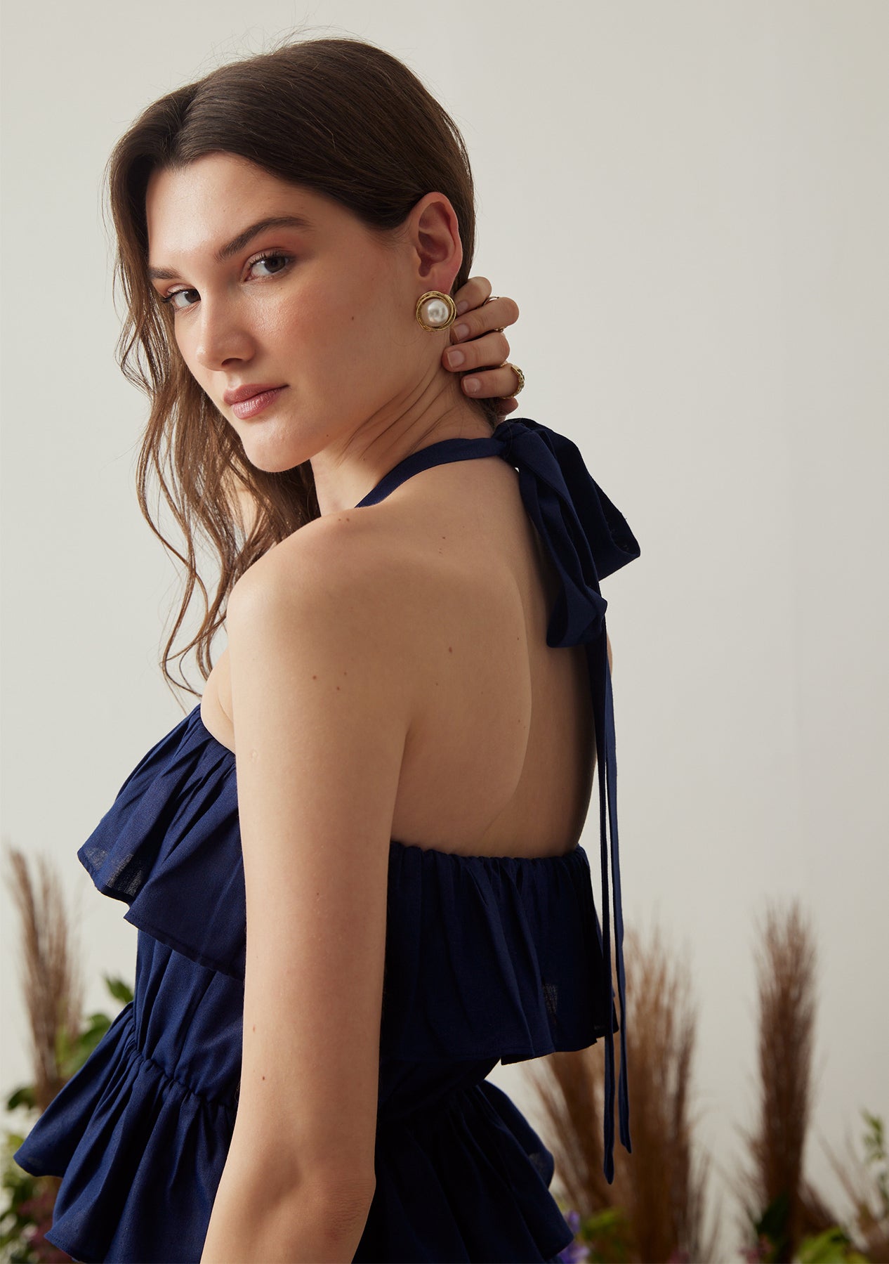 Remi Dress (Navy Blue)