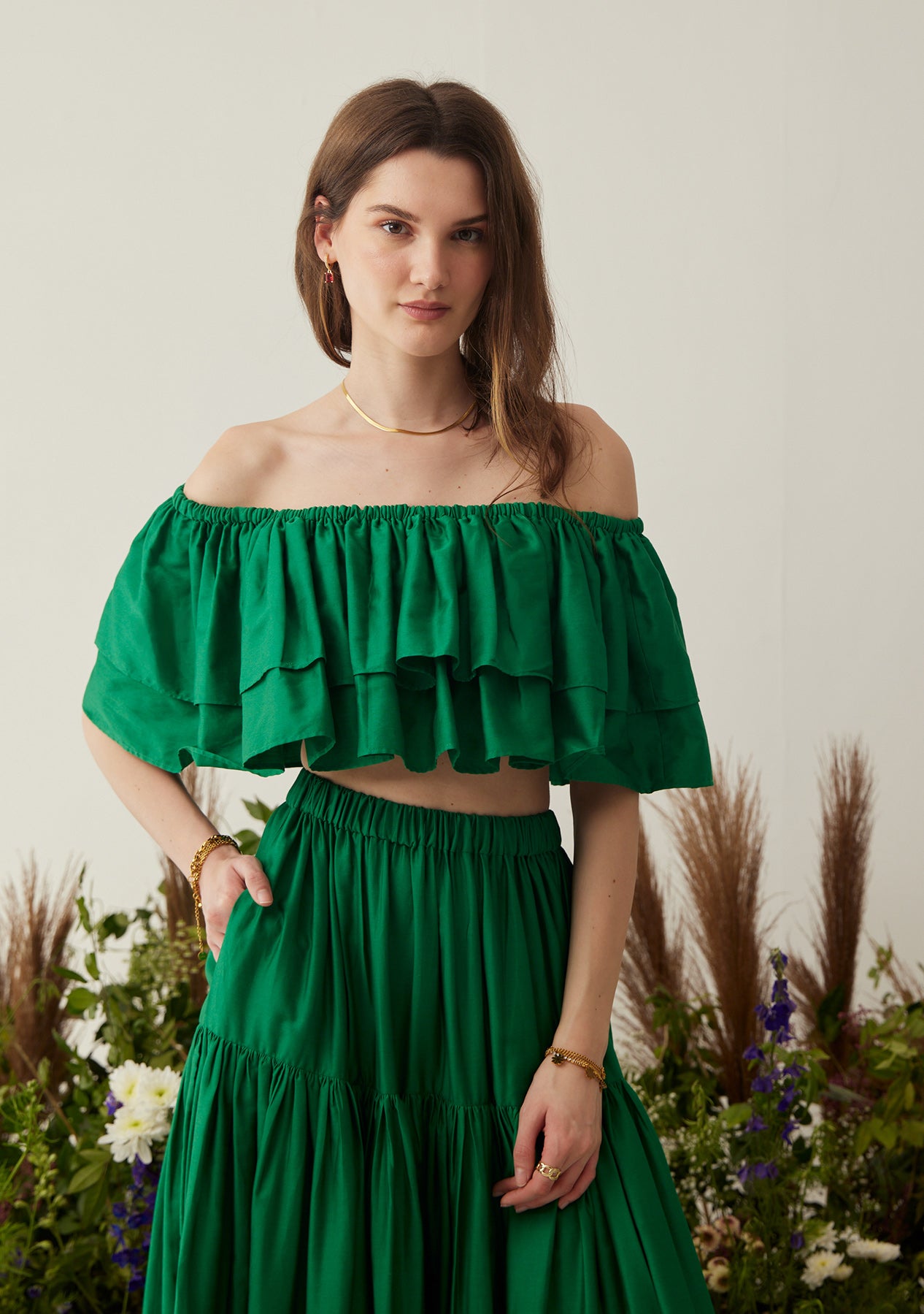 Stella Co-ord Set (Green)