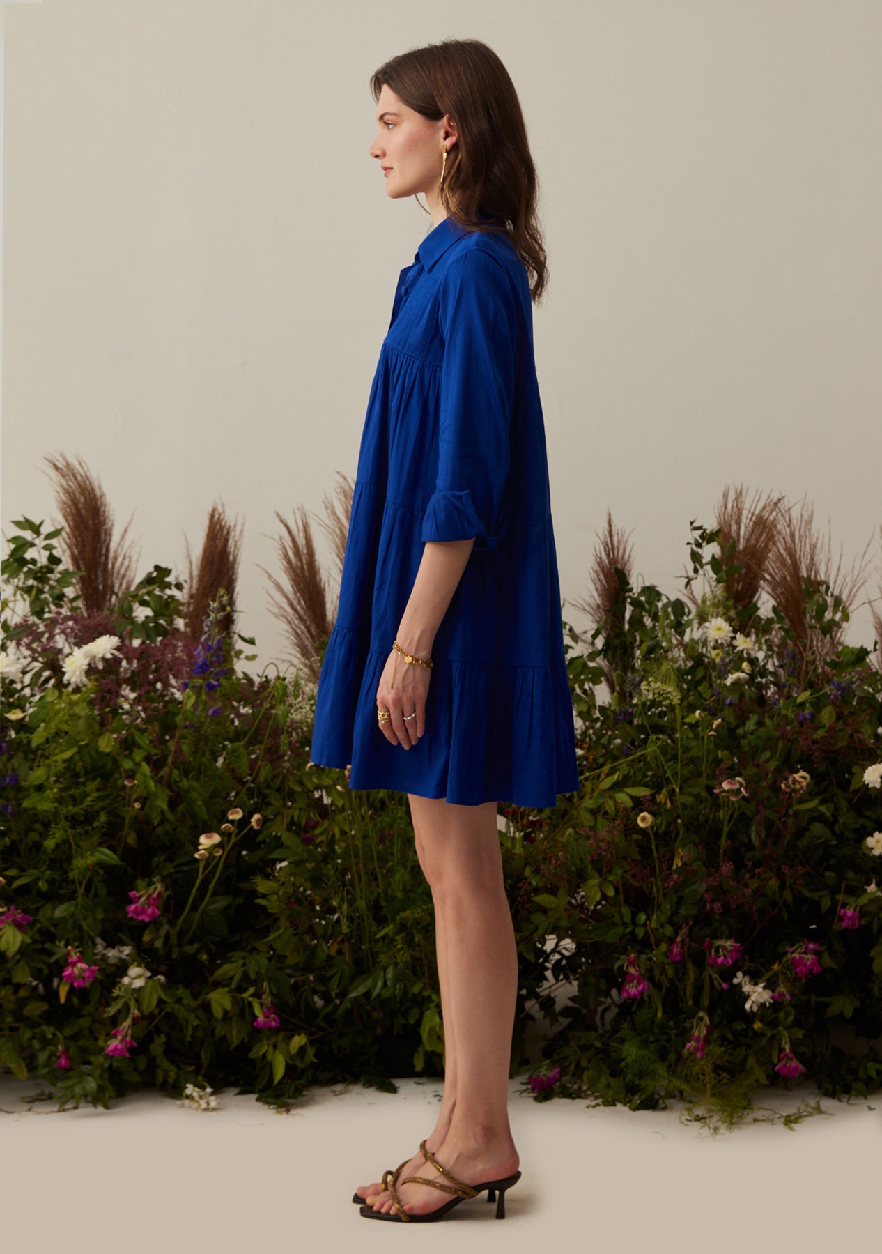 Tessa Mini Dress (Royal Blue)