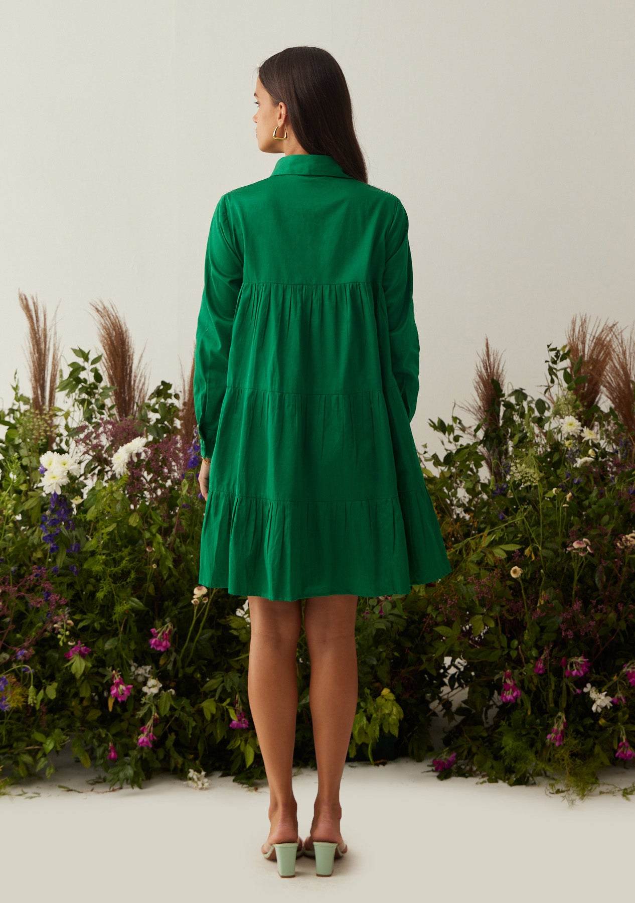 Tessa Mini Dress green