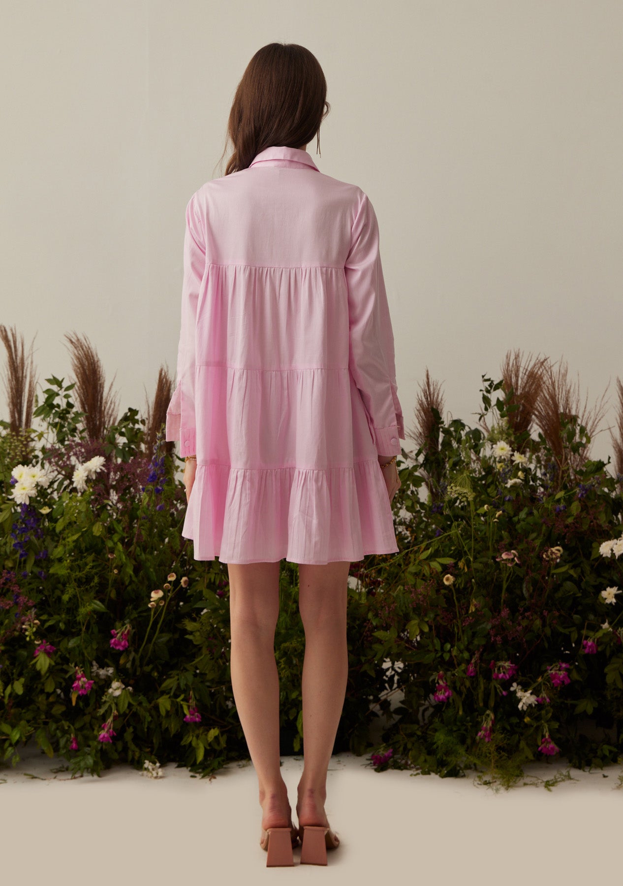 Tessa Mini Dress (Pink)