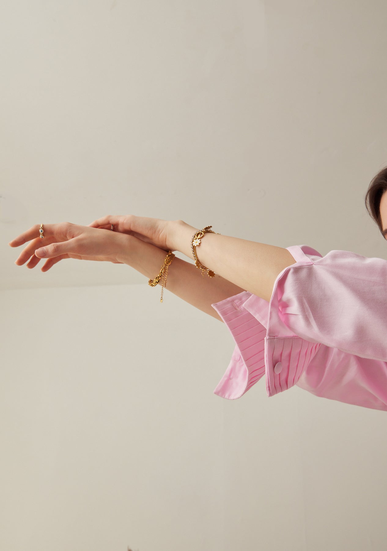 Tessa Mini Dress (Pink)