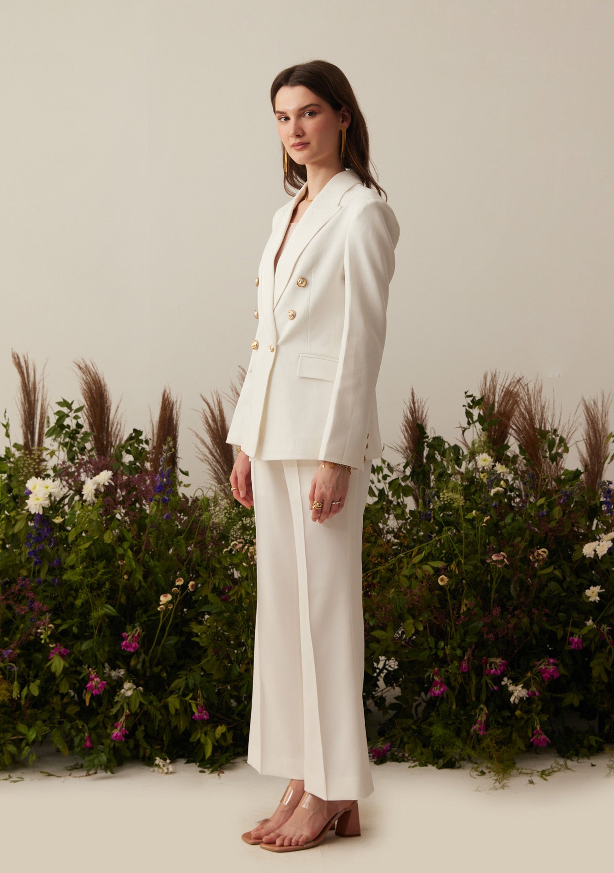 Zendaya Blazer (Snow)