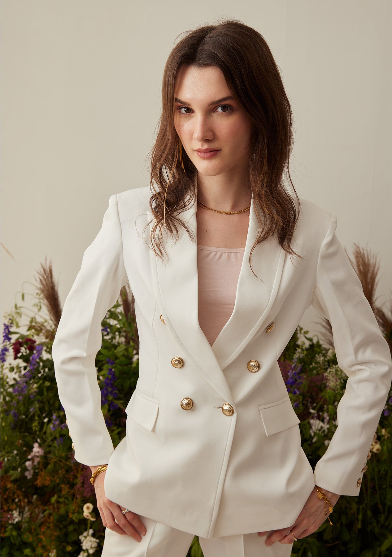 Zendaya Co-ord Set (Snow)