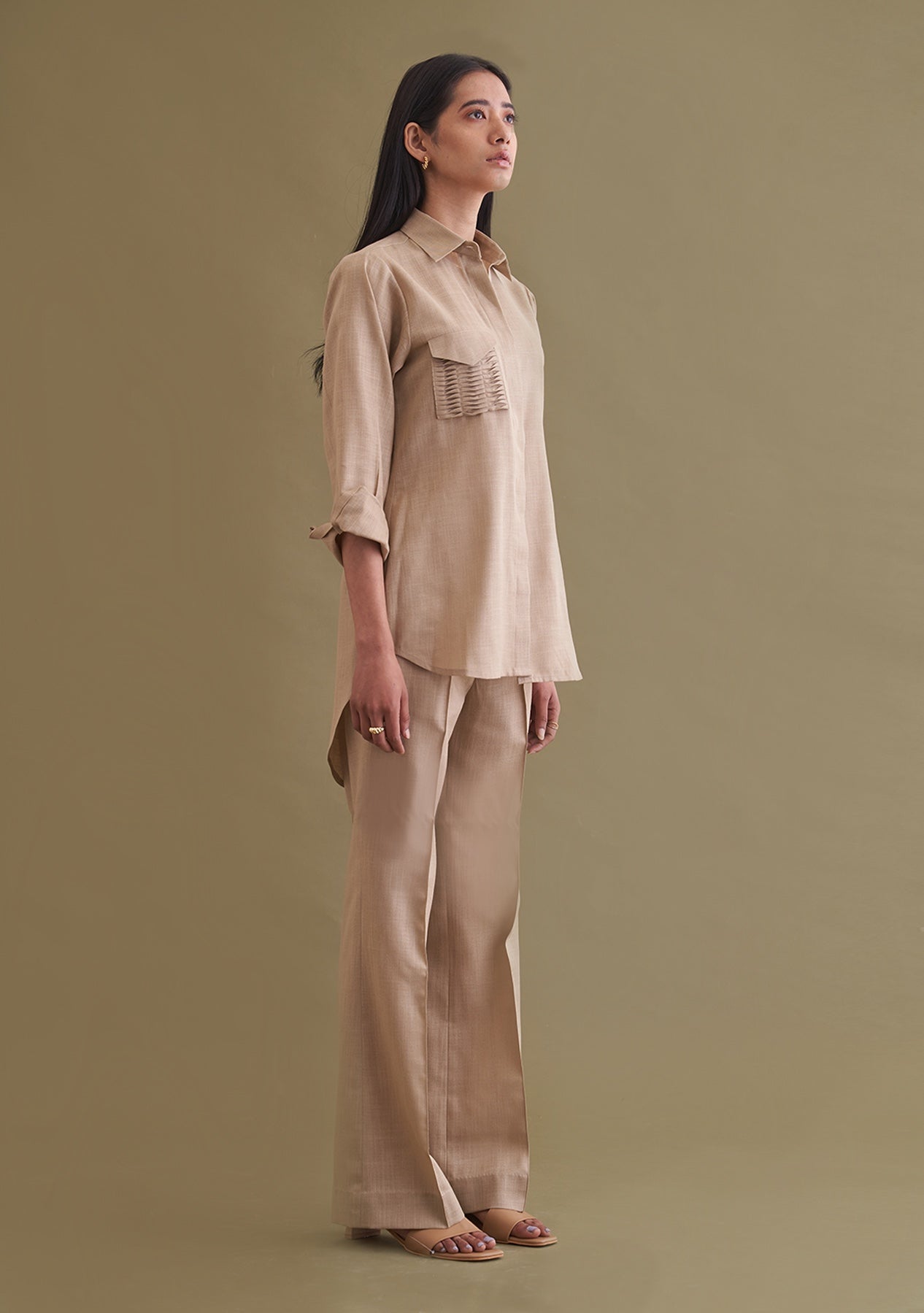 Moma Co-ord Set (Beige)