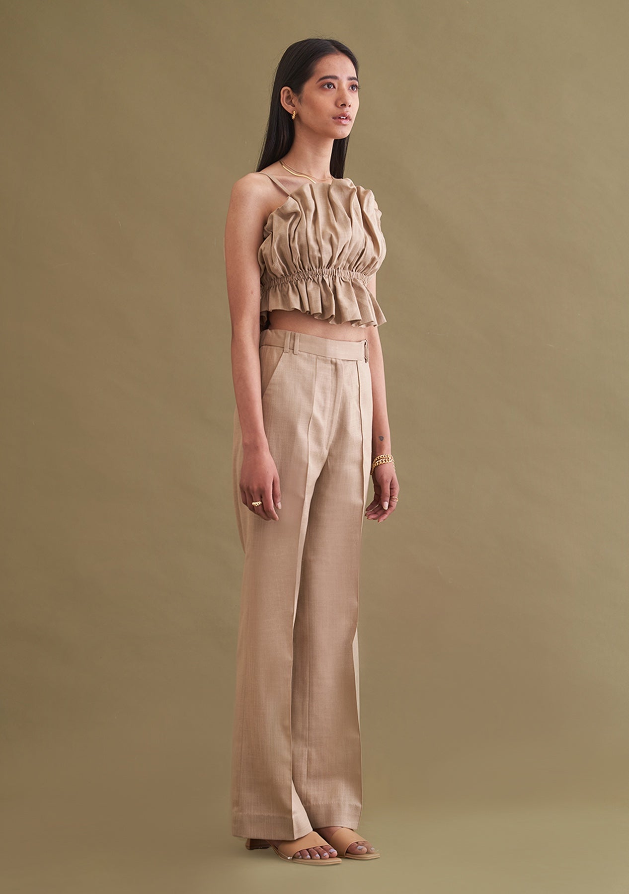 Amoshi Floof Co-ord Sets women - beige Š—– amoshi.in
