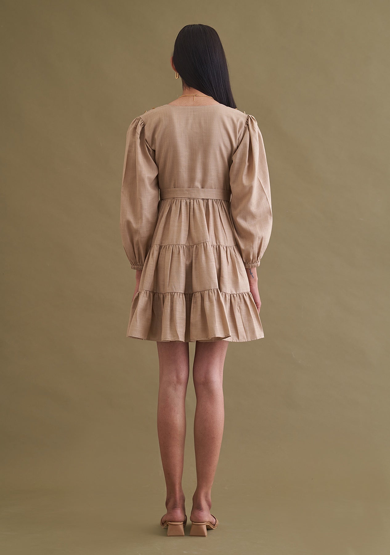 Amoshi Emma women Dress online - beige Š—– amoshi.in
