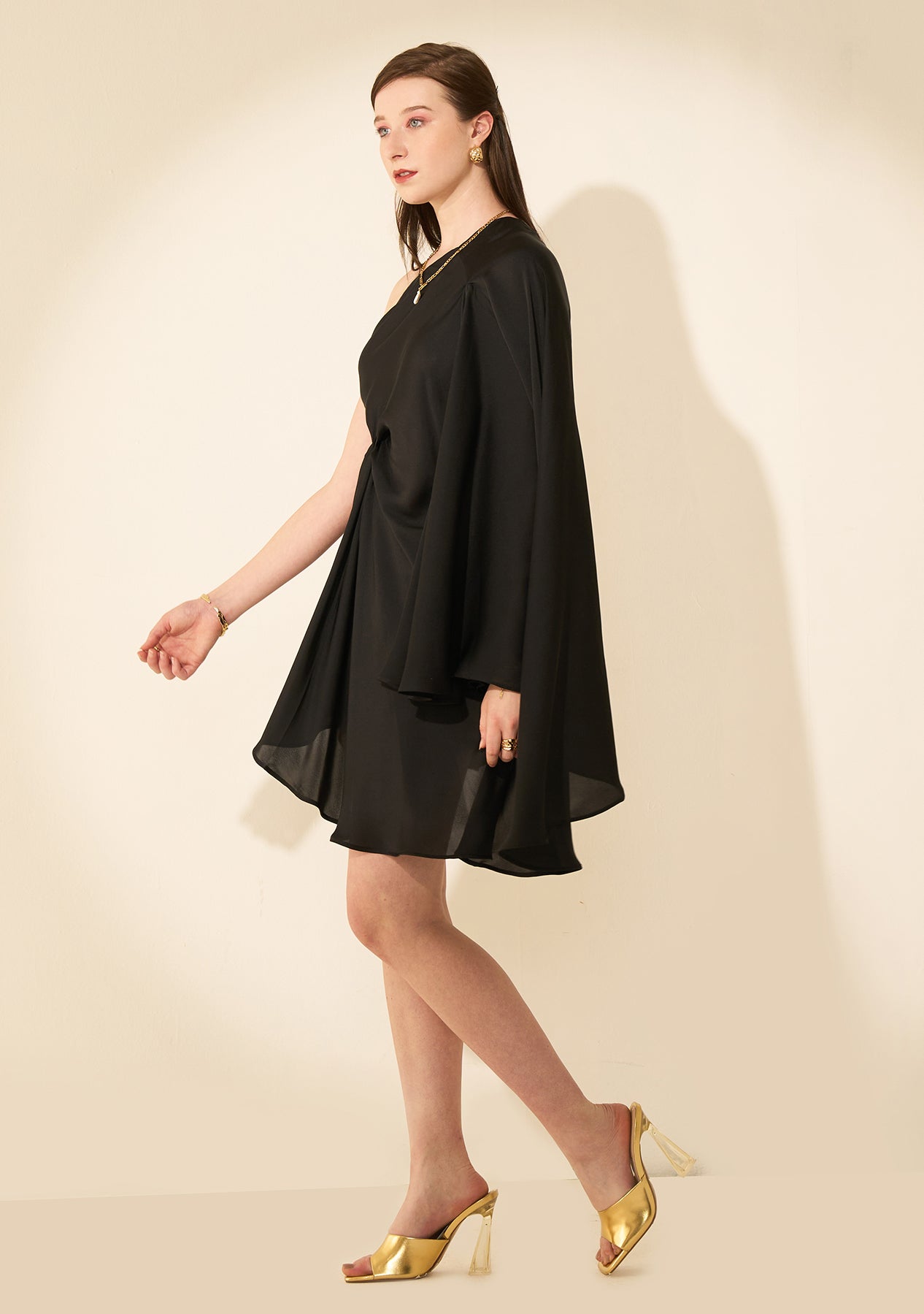 Suchitra Pillai As seen in our Diana Dress (Black)