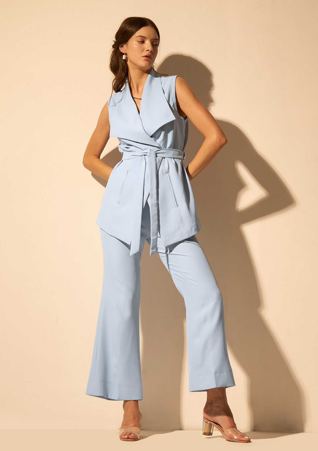 Julia Co-ord Set (Powder Blue)