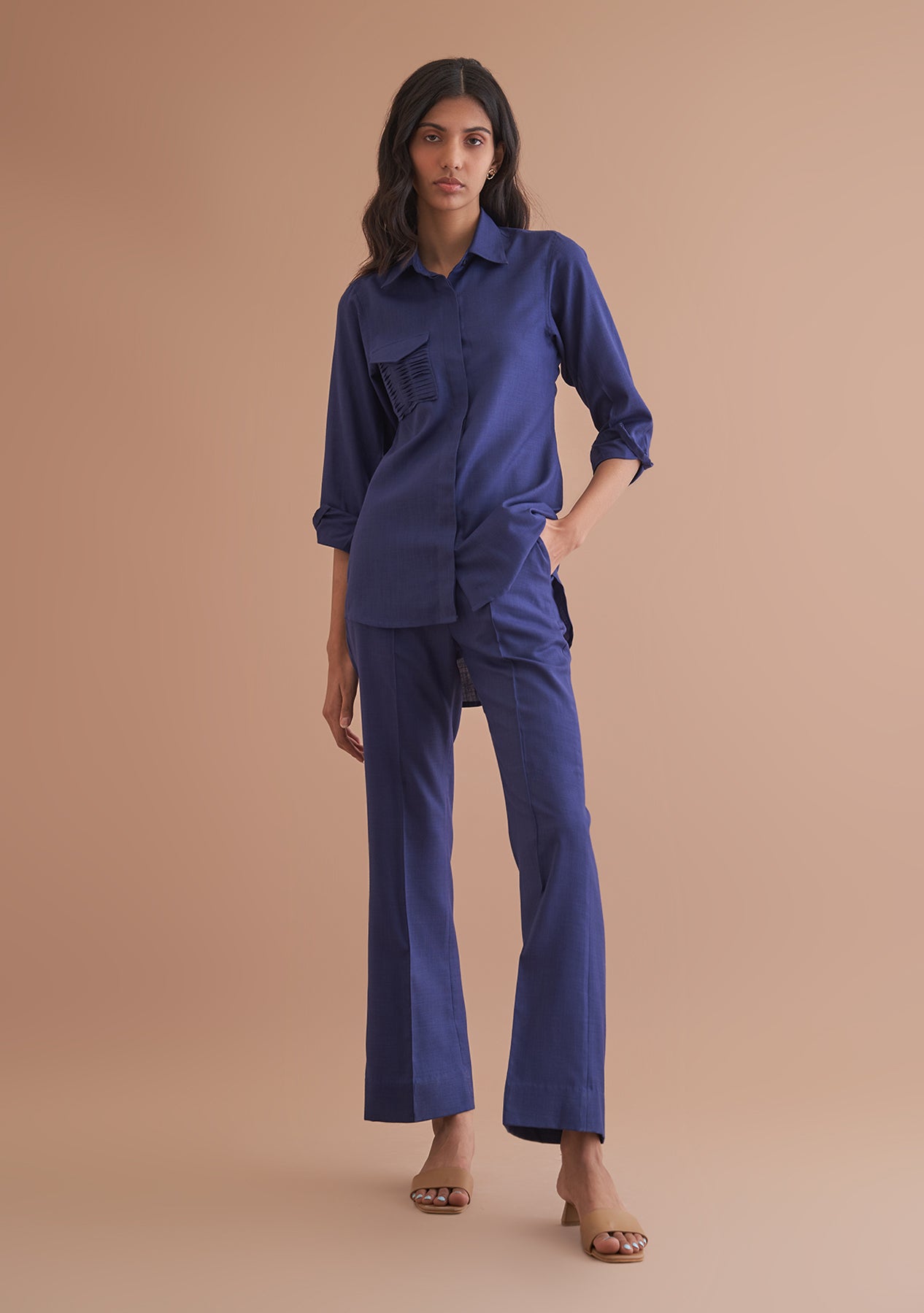 Amoshi Moma Co-ord Sets women - darkblue Š—– amoshi.in