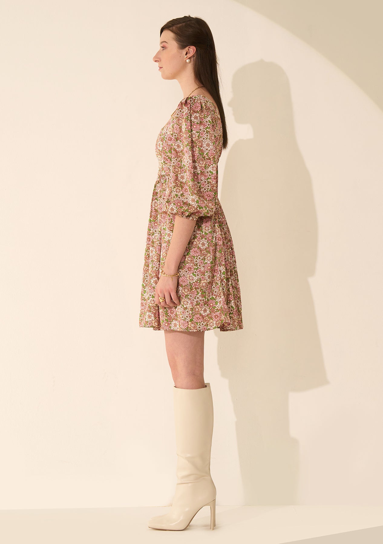 Ditsy Mini Dress