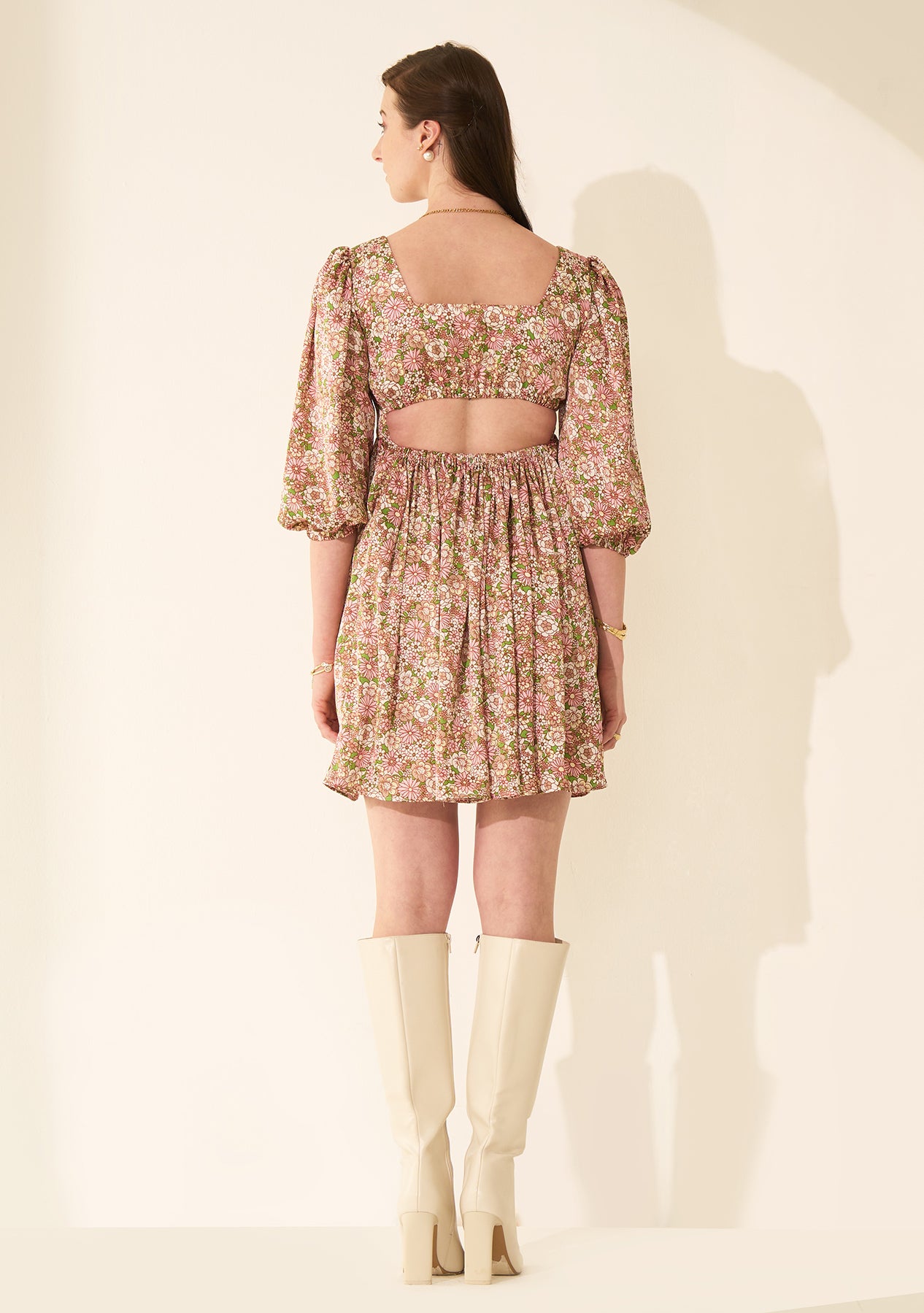 Ditsy Mini Dress