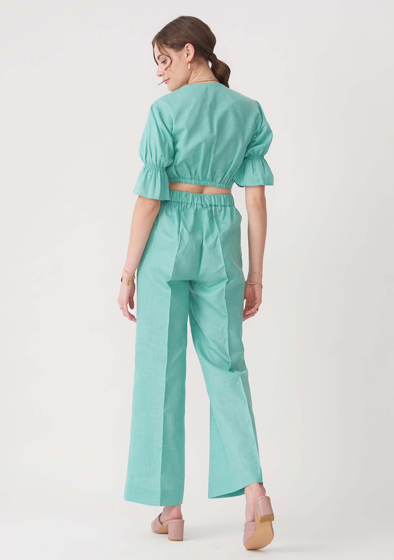 Beach Co-ord Set (Green)