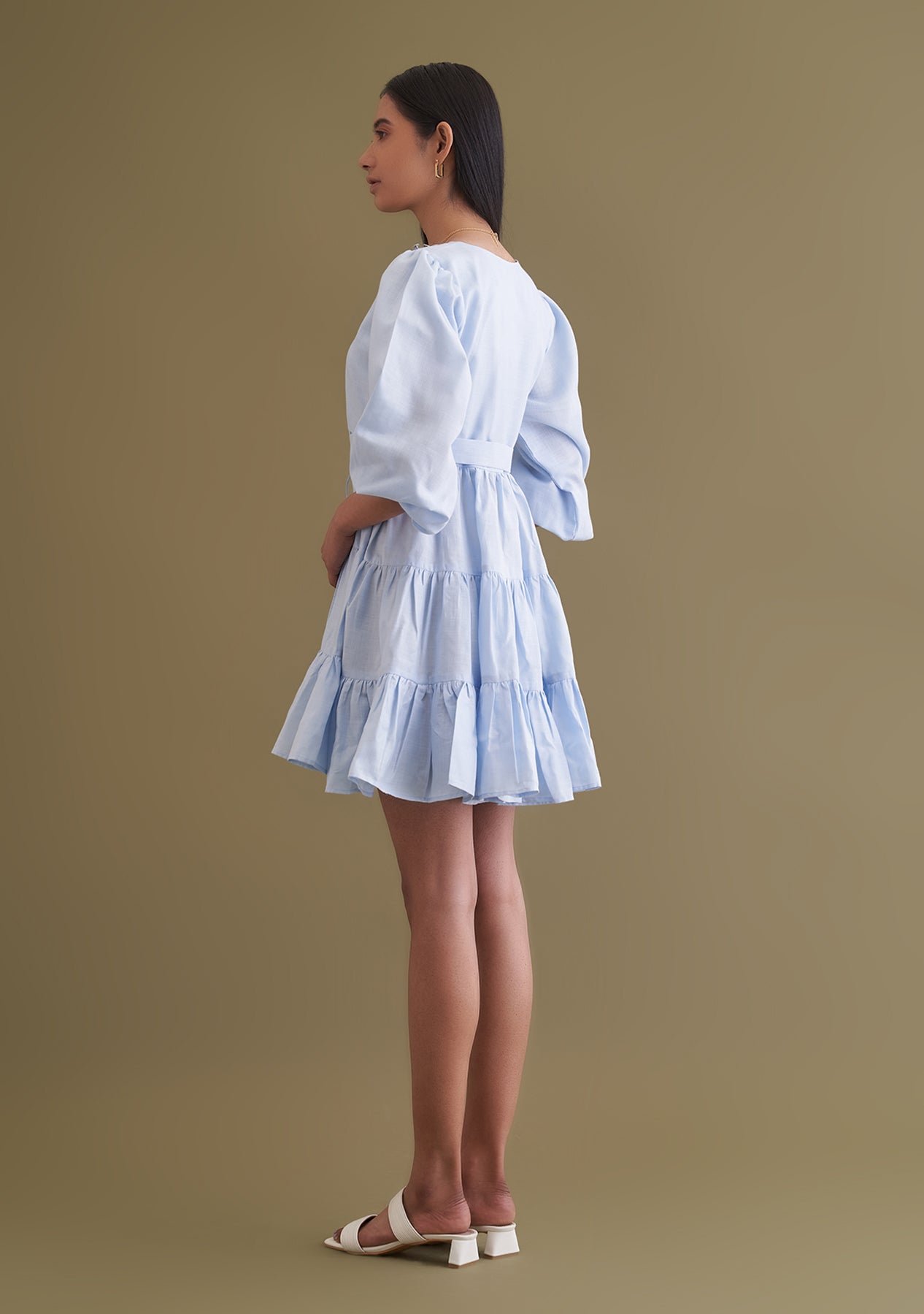 Amoshi Emma women online Dress - powderblue Š—– amoshi.in