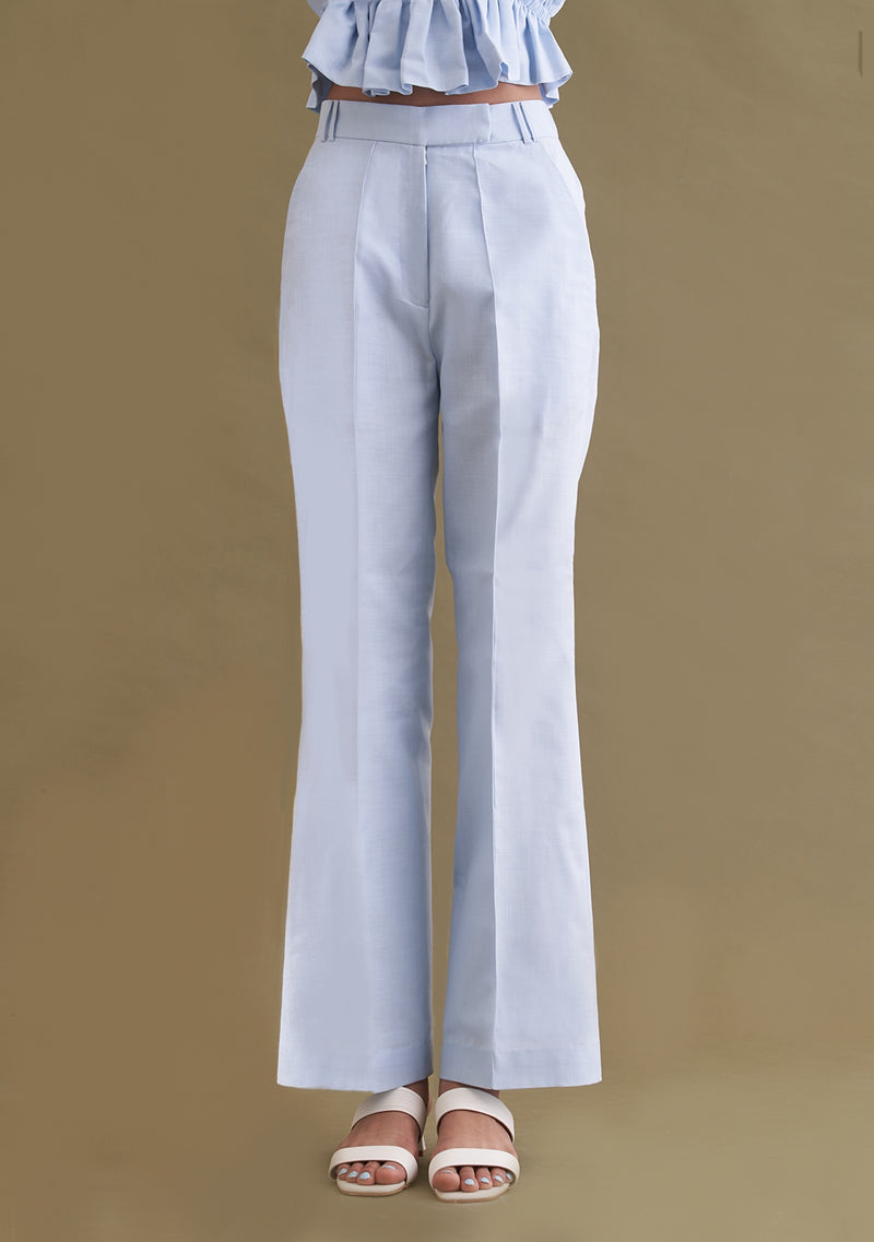 Amoshi Riley Trousers Š—– women dress online - powderblue - amoshi.in  