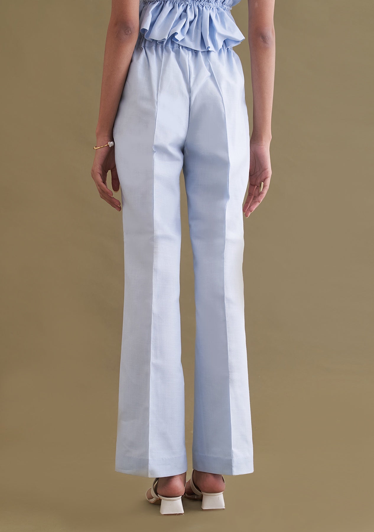 Amoshi Riley Trousers Š—– women dress online - powderblue - amoshi.in