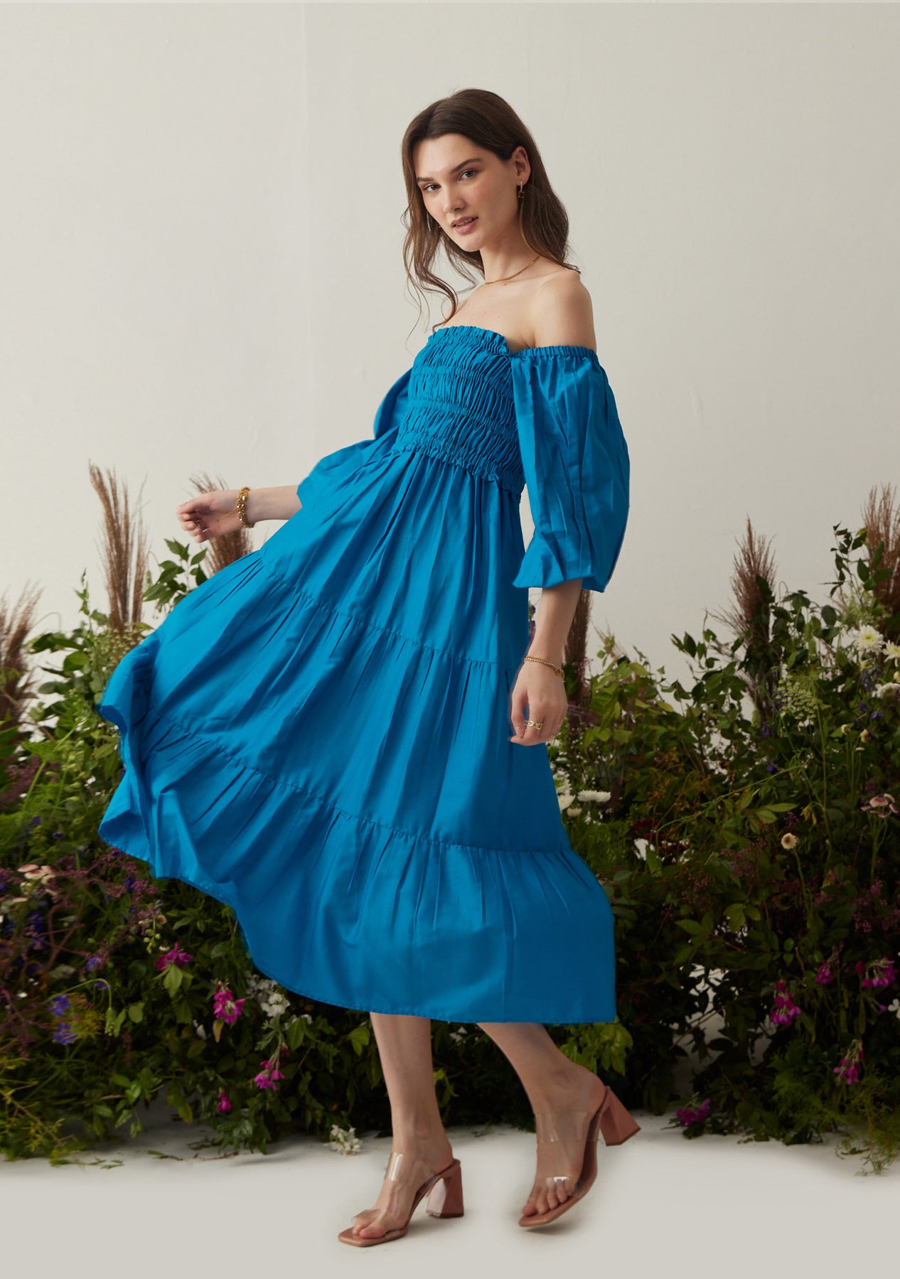 Love Midi Dress (Blue)