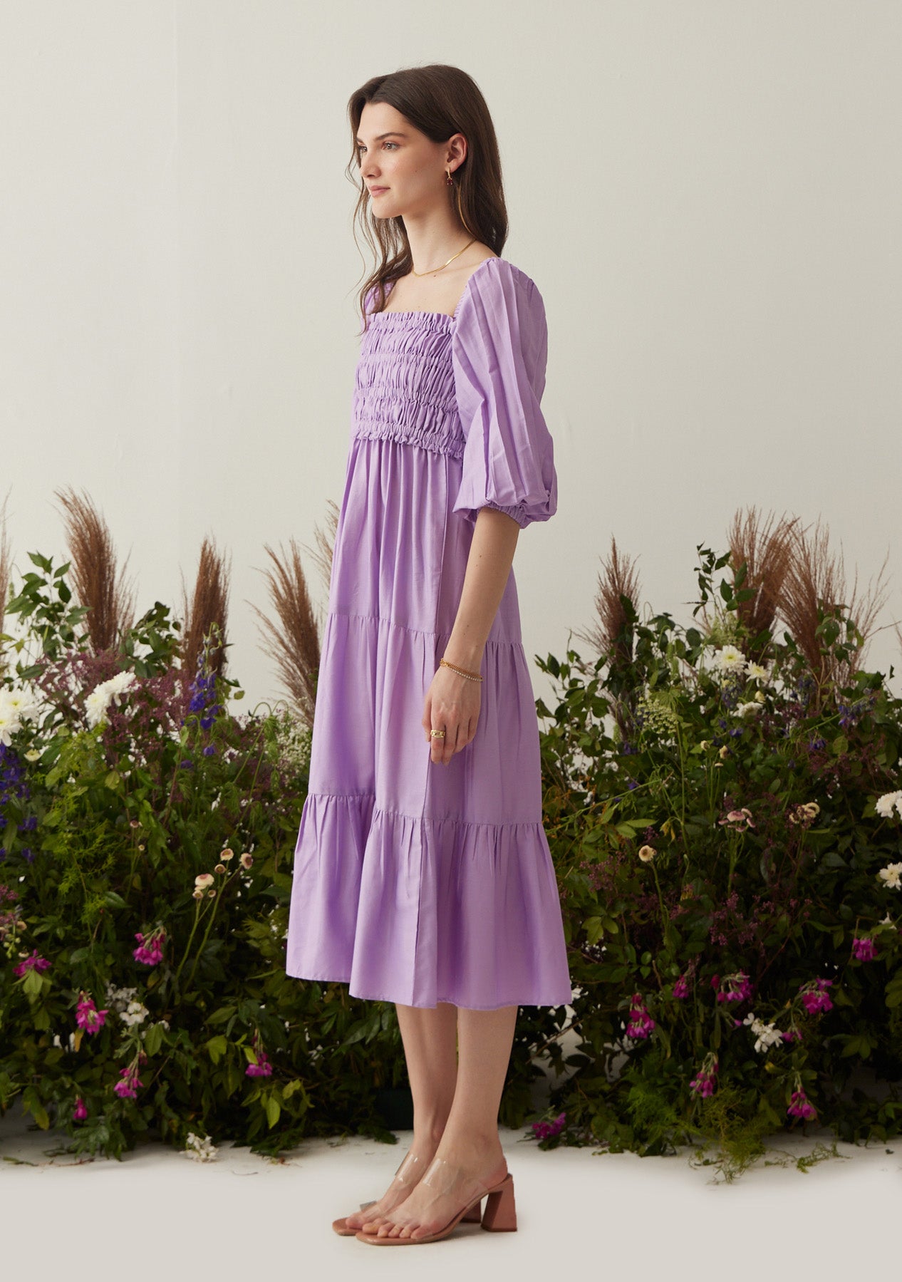 Love Midi Dress (Lilac)