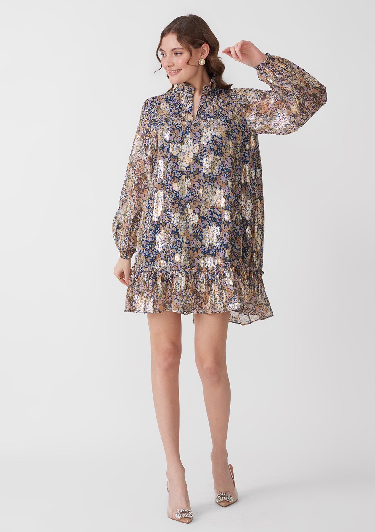 Siya Yadav As seen in our Jasmine Mini Dress