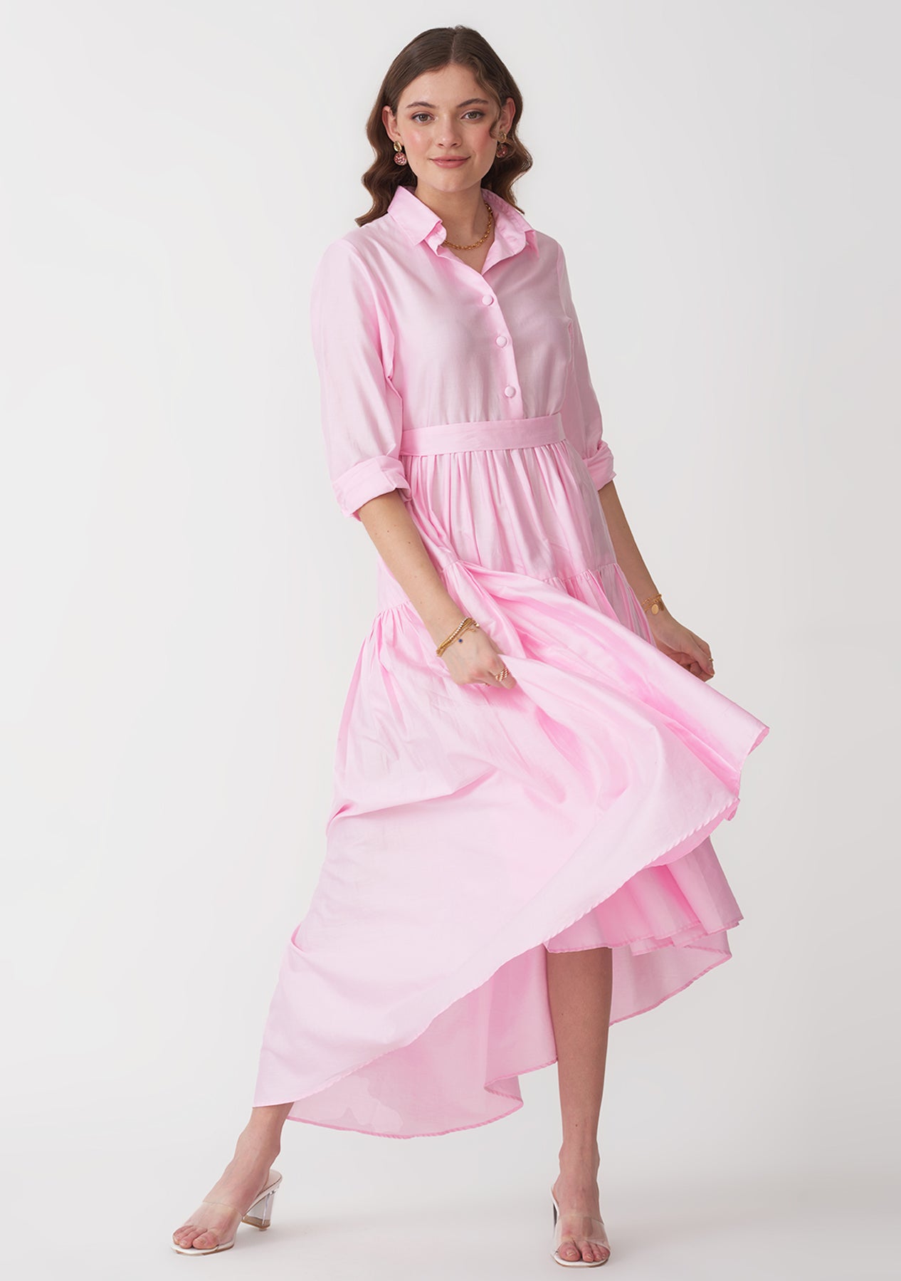 Halo Dress (Pink)