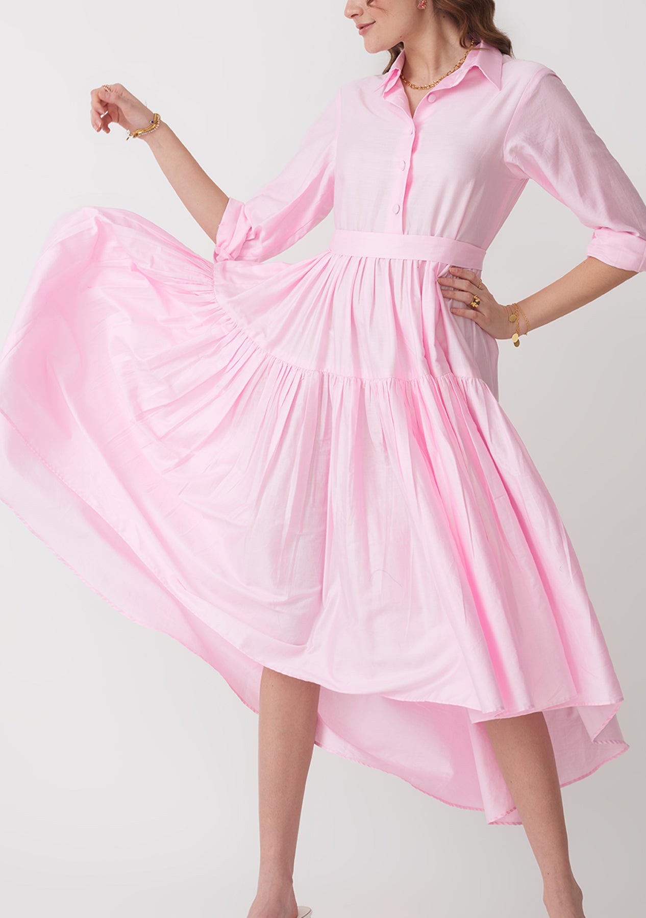 Halo Dress (Pink)