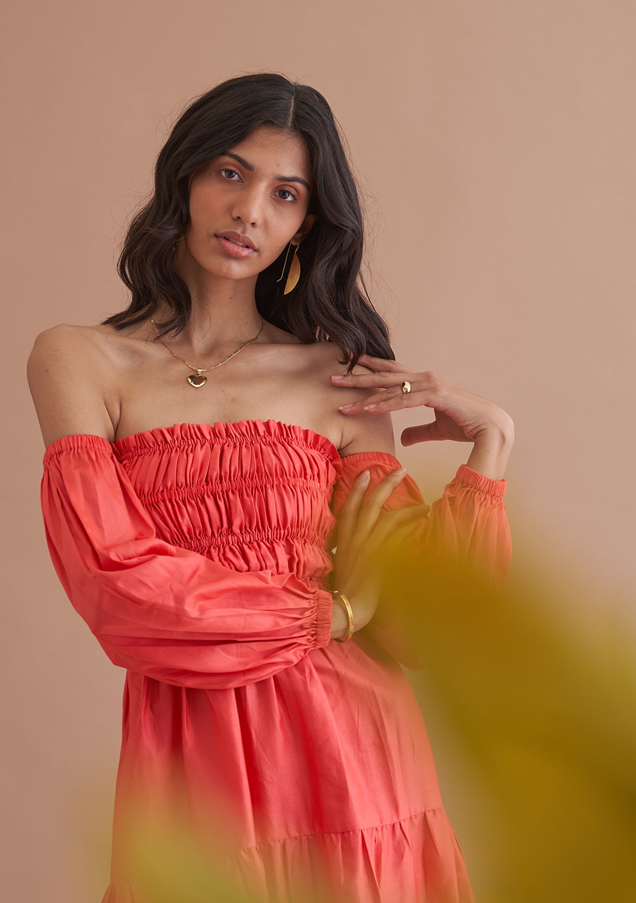 Shiv Shakti Sachdev As seen in our Love Midi Dress (Red)