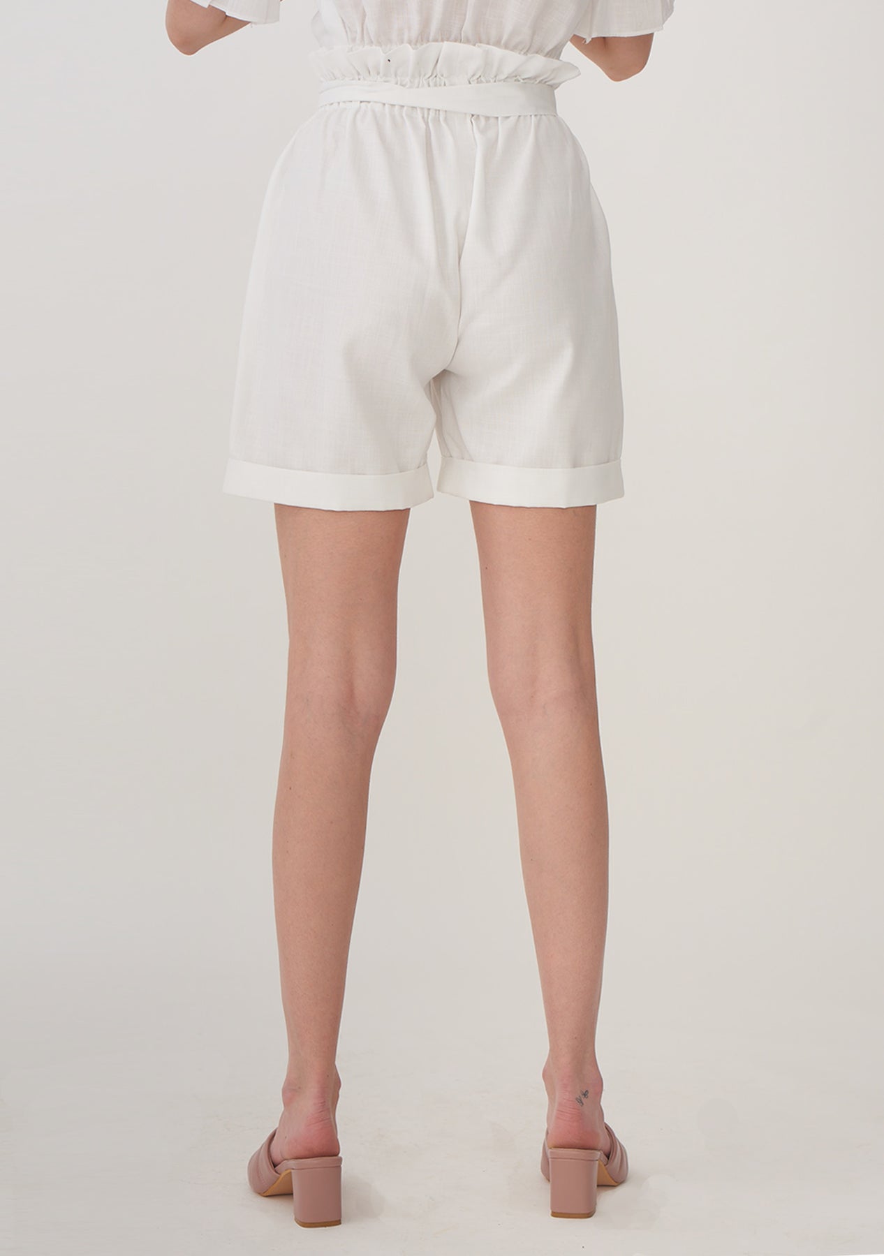 Shay Shorts (White)