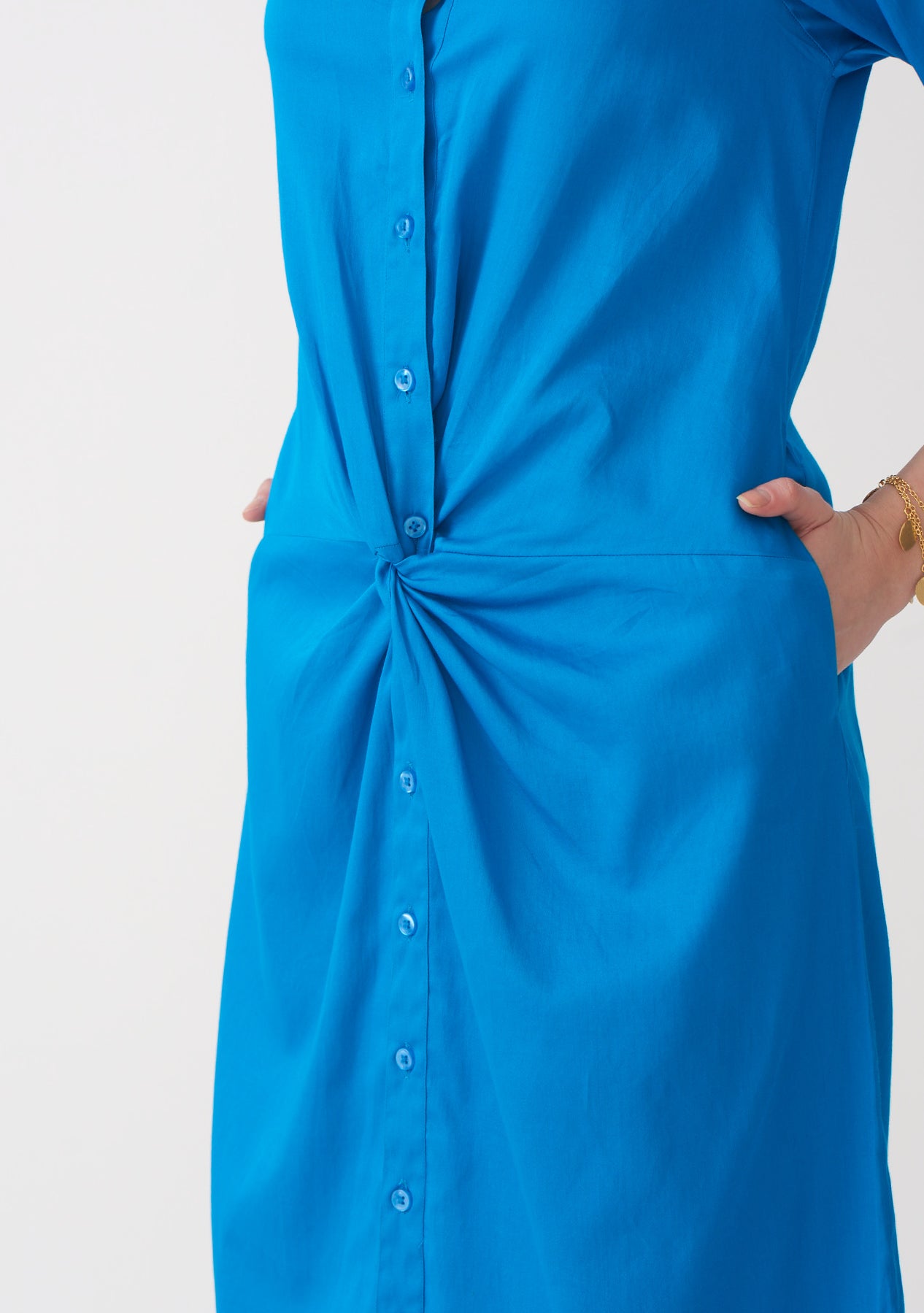 Mimi Midi Dress (Blue)