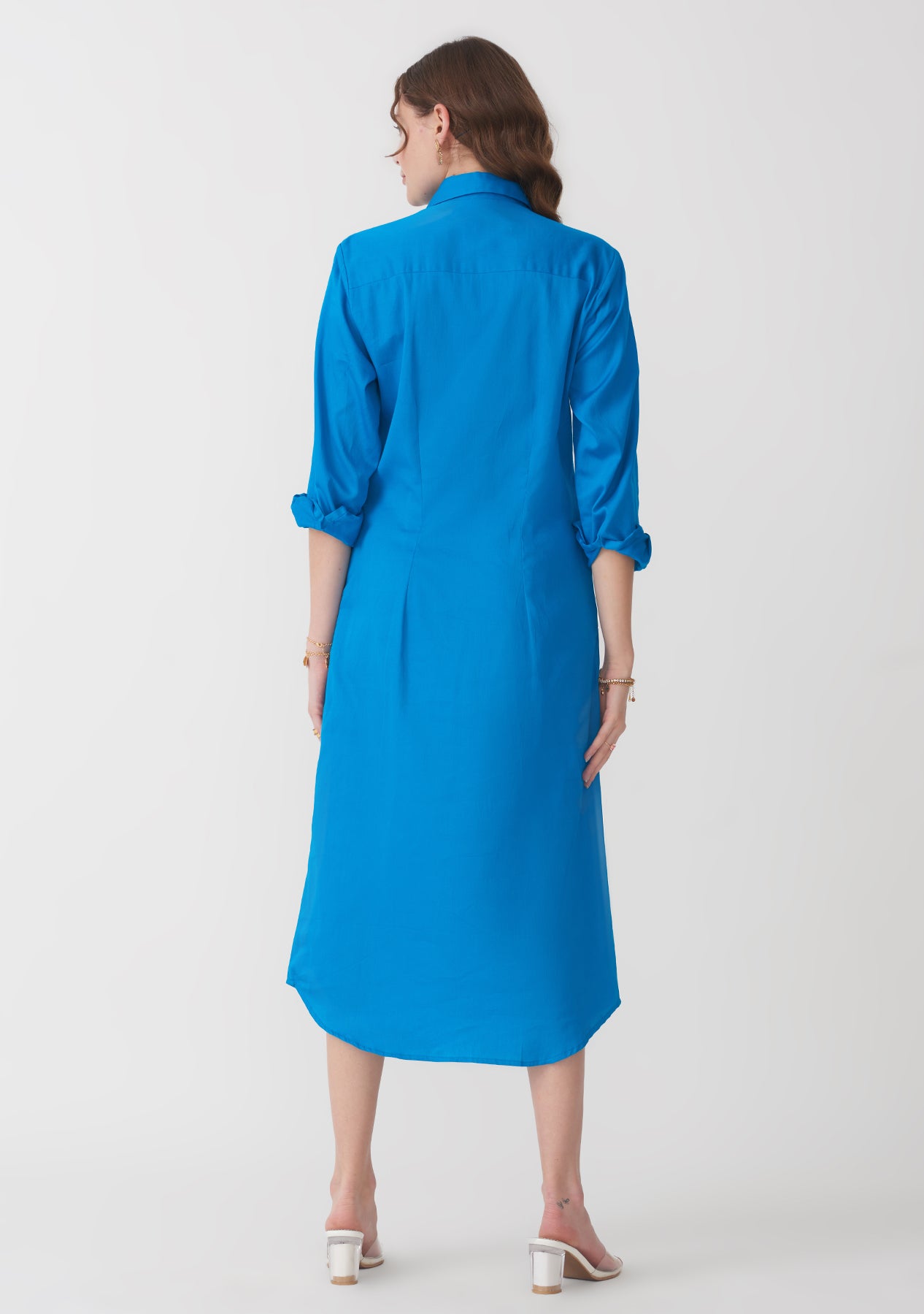 Mimi Midi Dress (Blue)