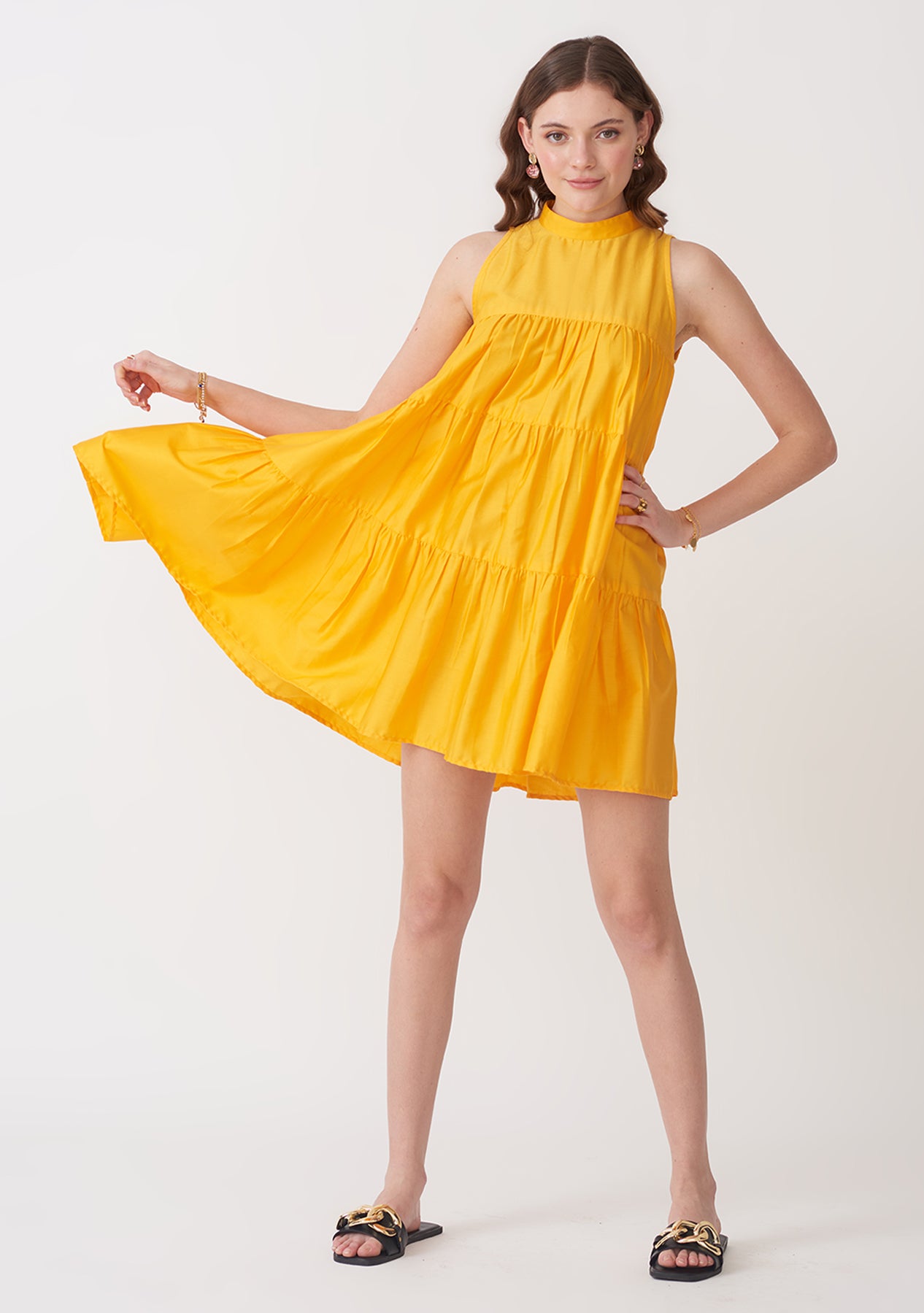 Tyra Dress (Yellow)