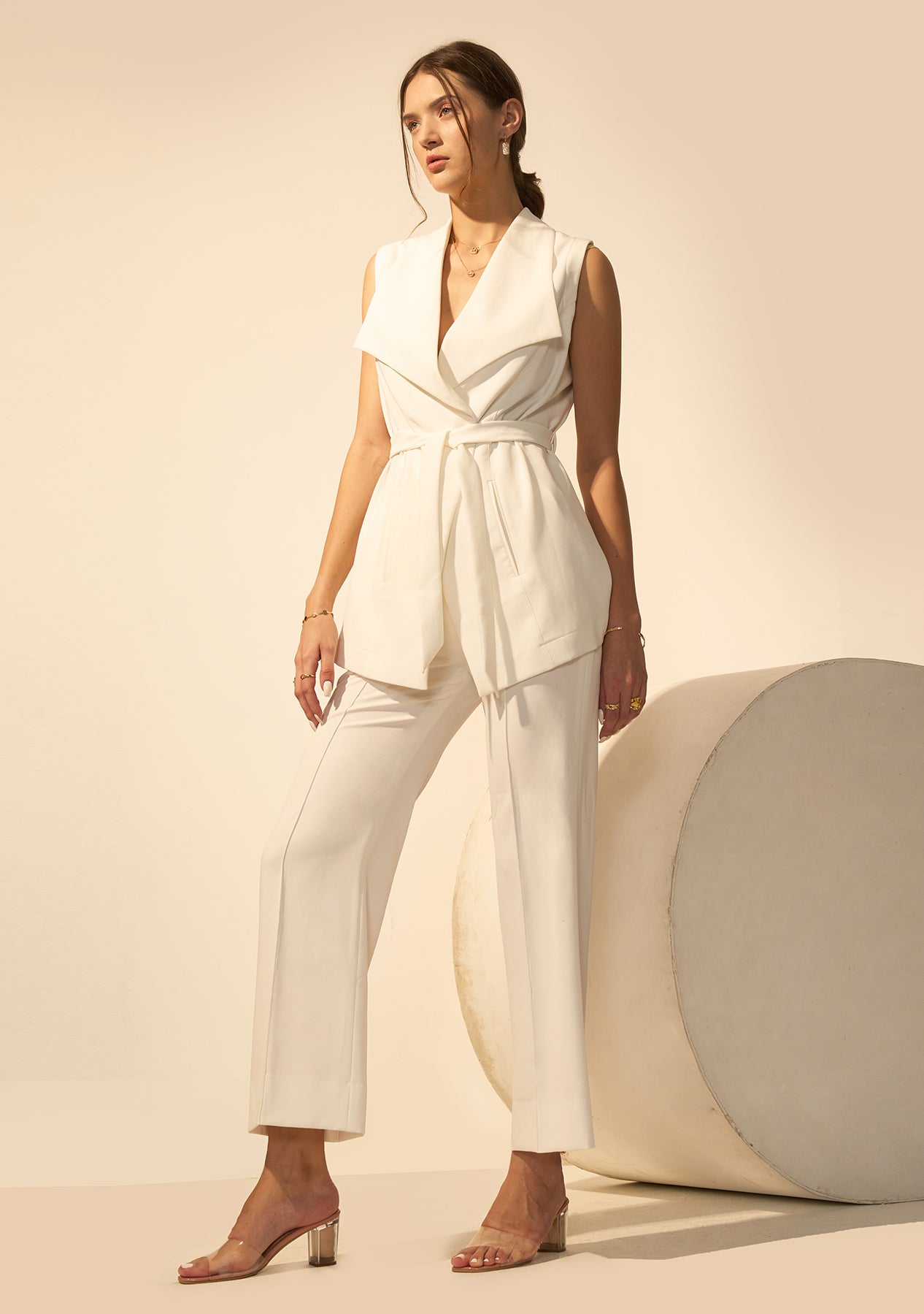 Julia Co-ord Set (White)