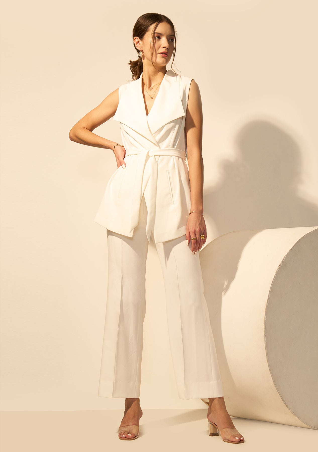 Julia Co-ord Set (White)