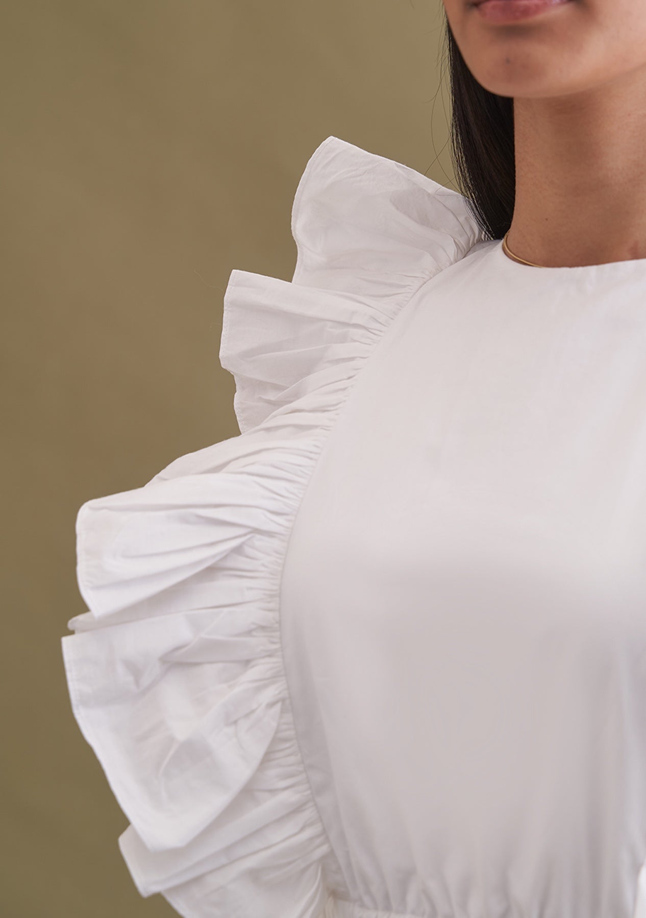 Amoshi Poppy Mini party wear Dress online - white Š—– amoshi.in