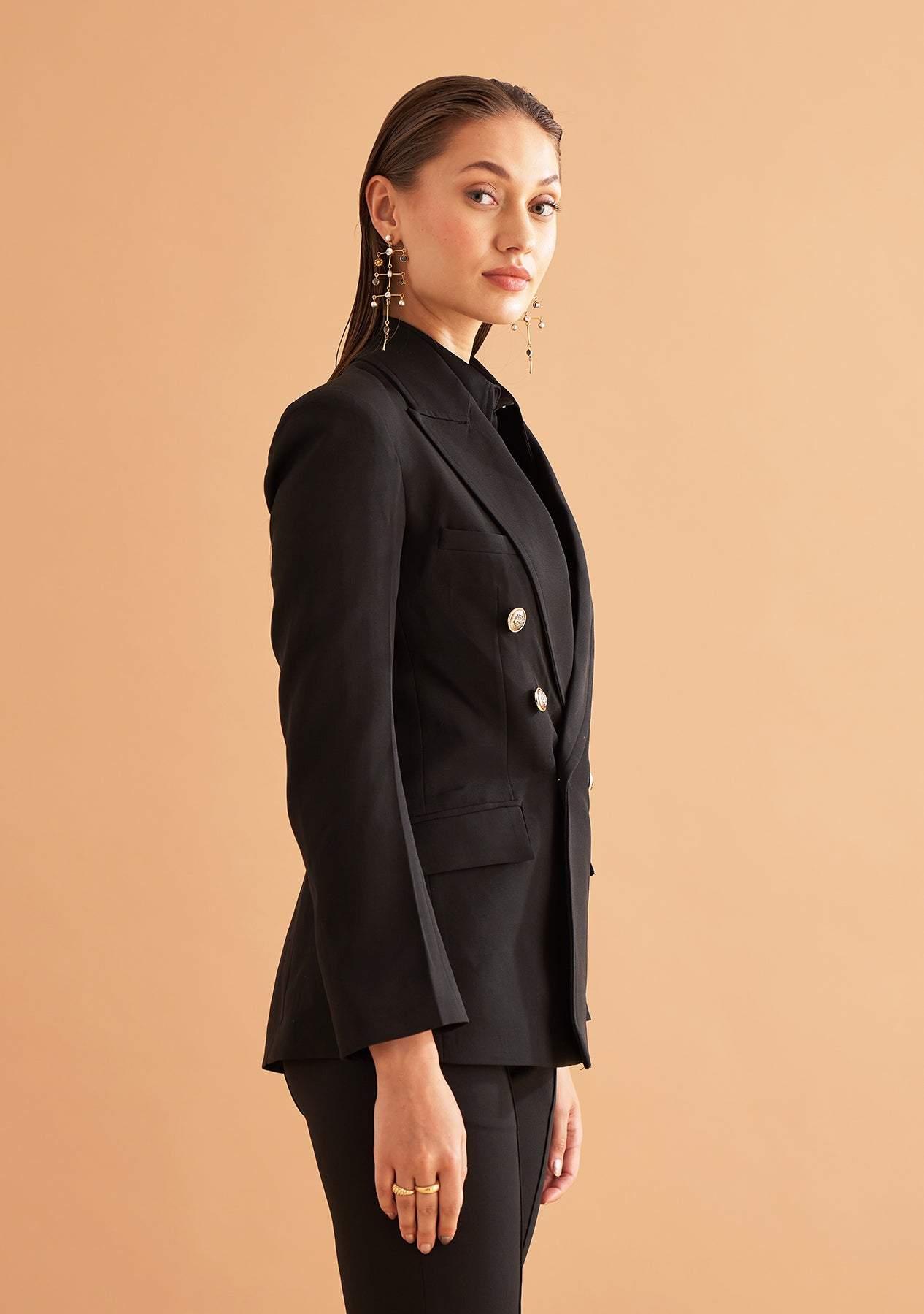 Zendaya Blazer-Amoshi-Double Breasted Blazer