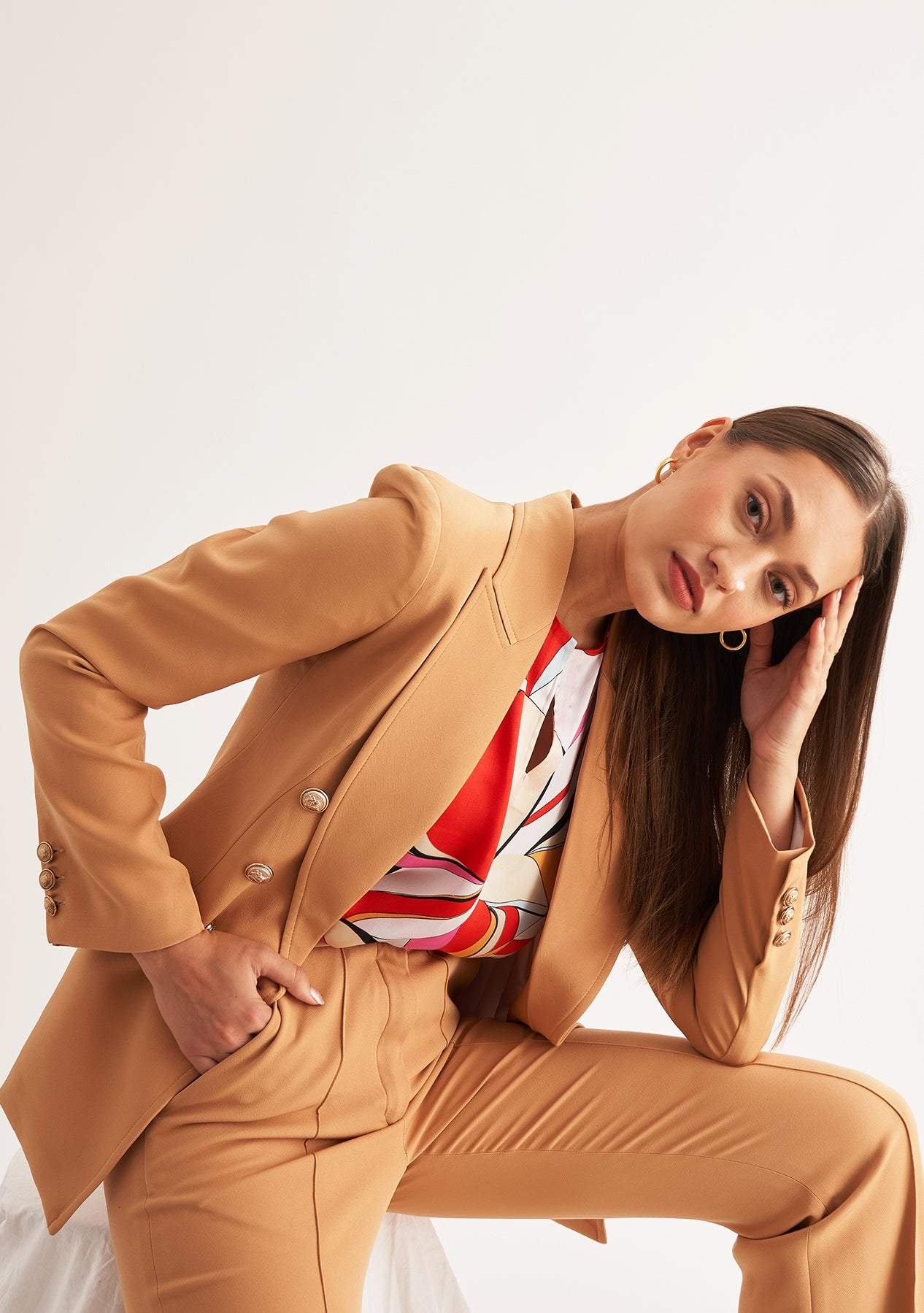 Zendaya Co-ord Set-Amoshi-Blazer coord set