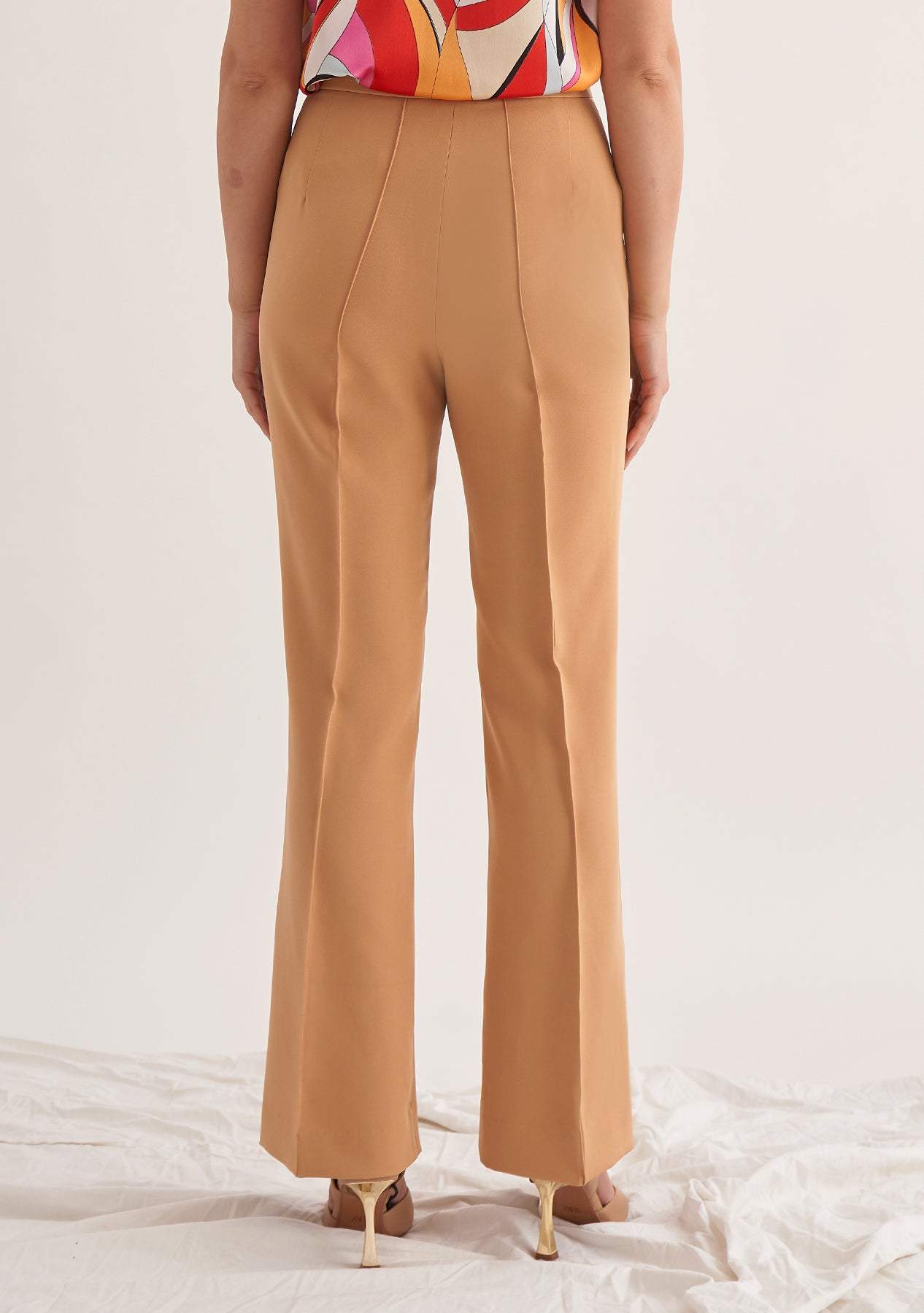 Zoe Trousers-Amoshi-Fit and Flare trousers