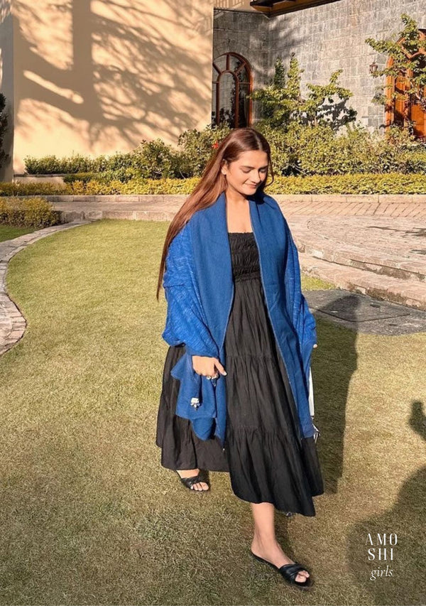 Radhika Agarwal As seen in our Love Midi Dress (Black)