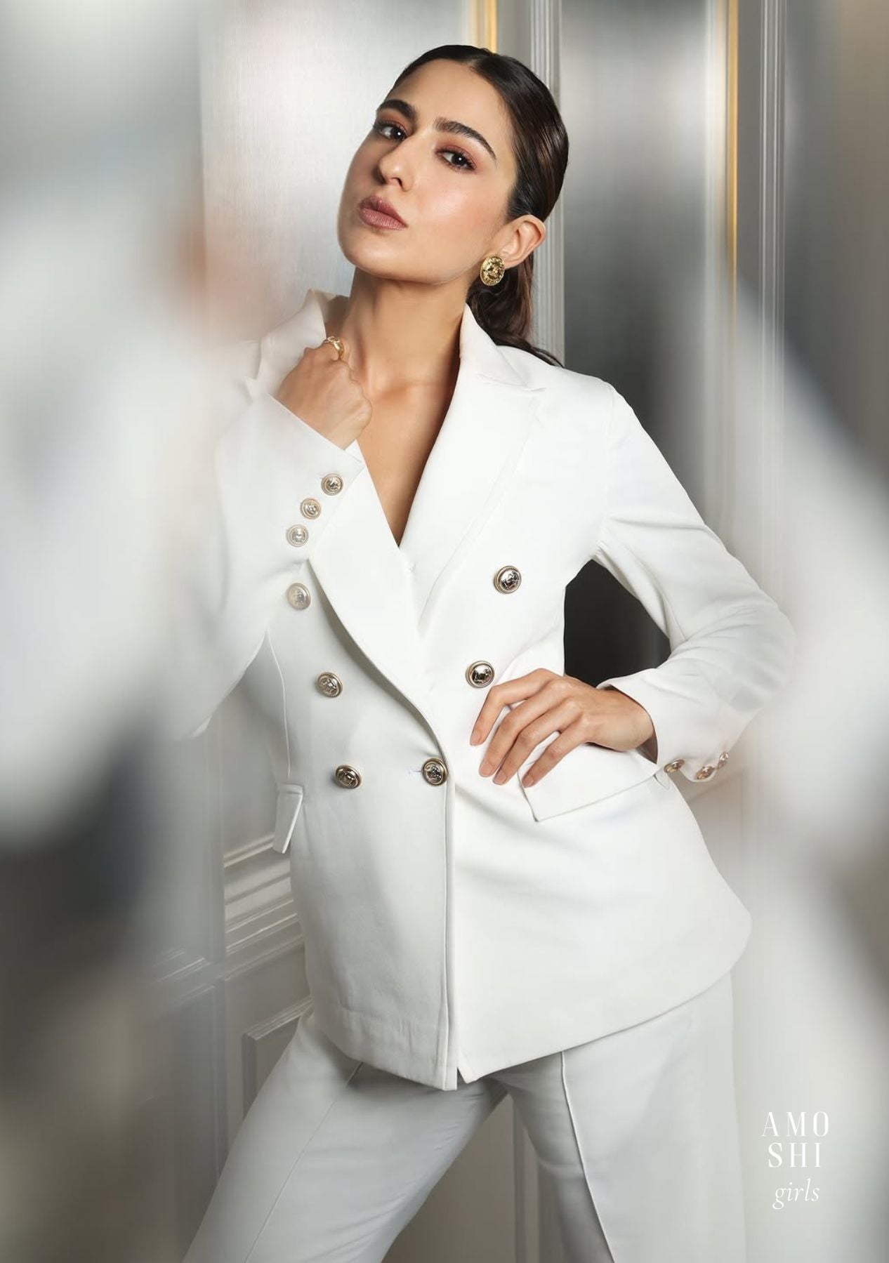 Zendaya Co-ord Set (Snow) As Seen on Sara Ali Khan