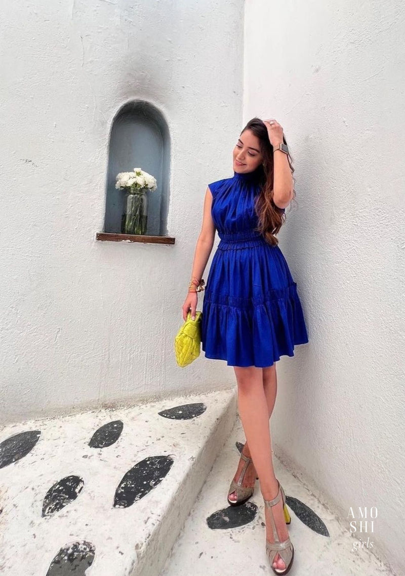 Jenna Dress as seen on Shivani Girdhar (Blue)